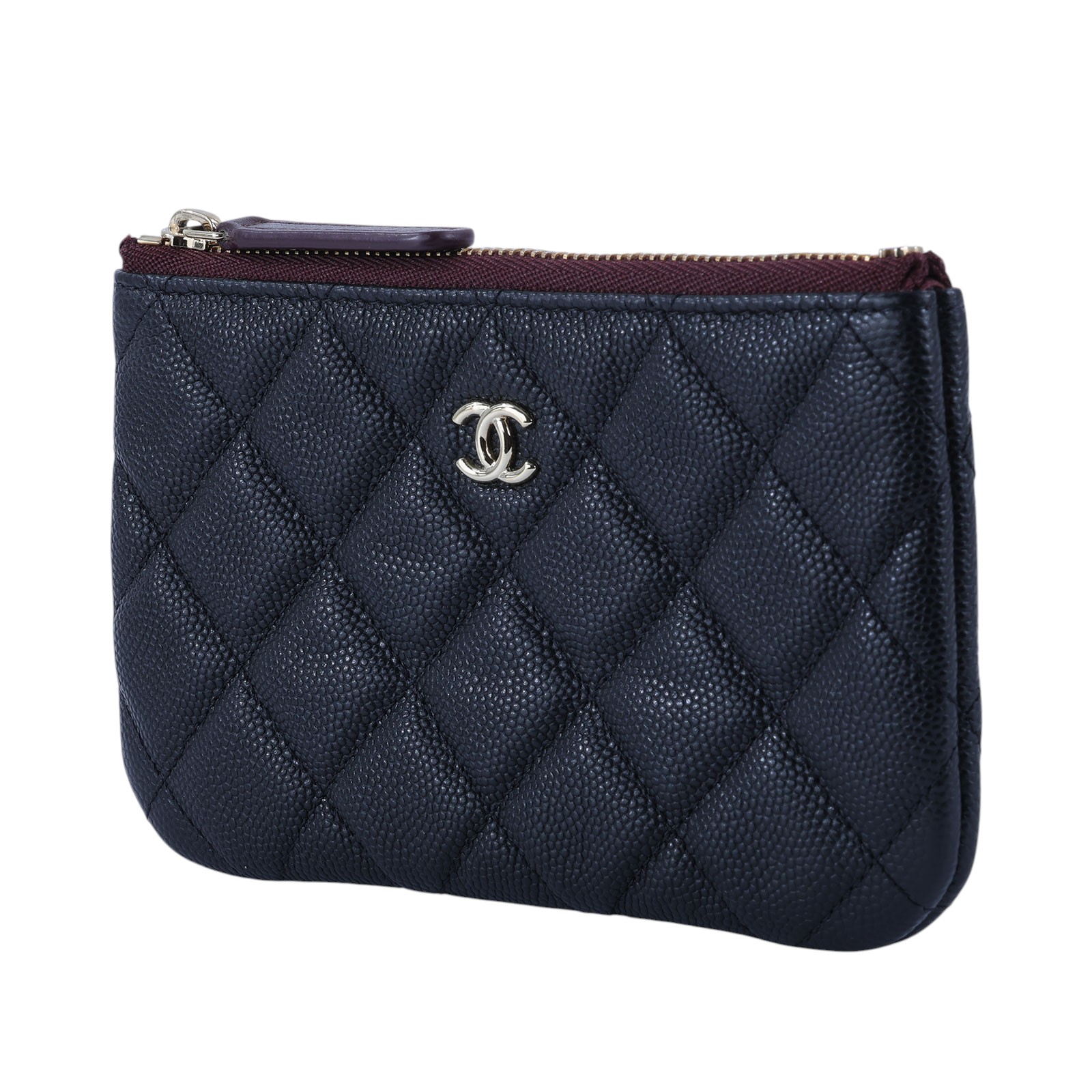 香奈兒 CHANEL 手拿包 隨身包 零錢包 小皮件 A82365 Y01480 黑荔枝一字拉 無附屬品