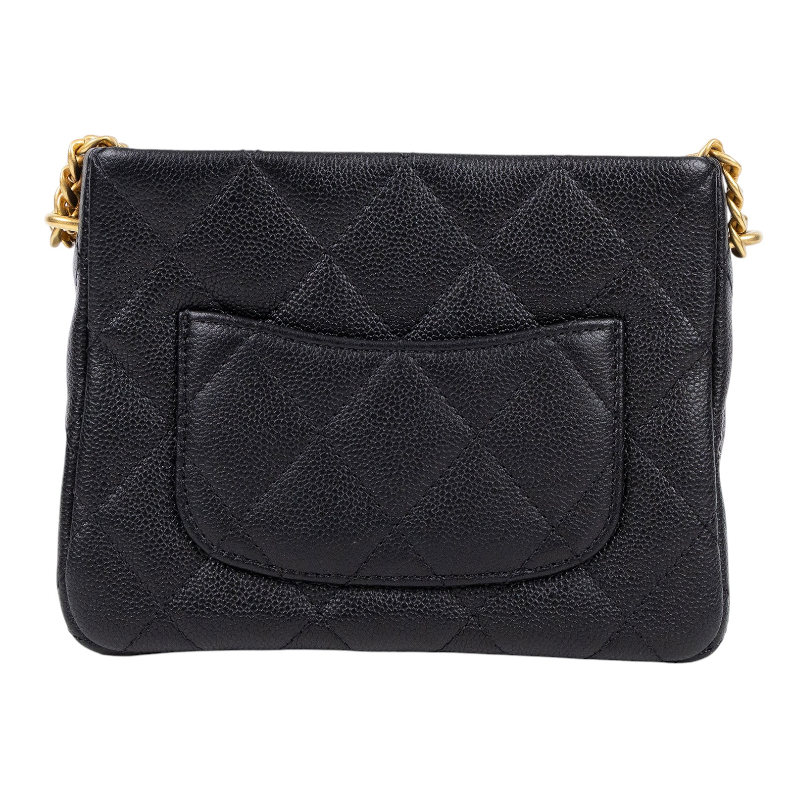 香奈兒 CHANEL 流浪包 Hobo Bag 肩背包 AS3830 B10277 晶片款 黑荔枝愛心調節釦方形肩背包 防塵袋