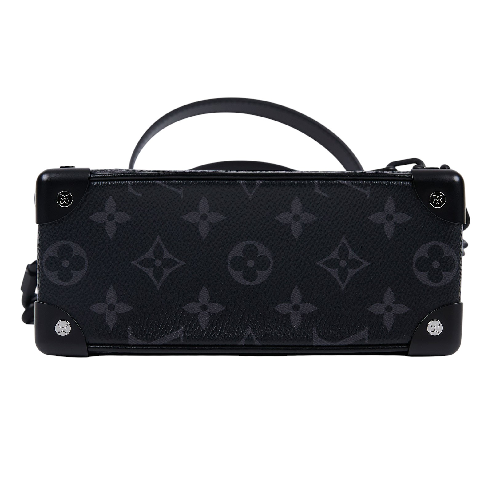 路易威登 LOUIS VUITTON Mini Soft Trunk 迷你 隨身包 黑色 M44735 晶片款 黑原花MINI SOFT TRUNK 防塵袋