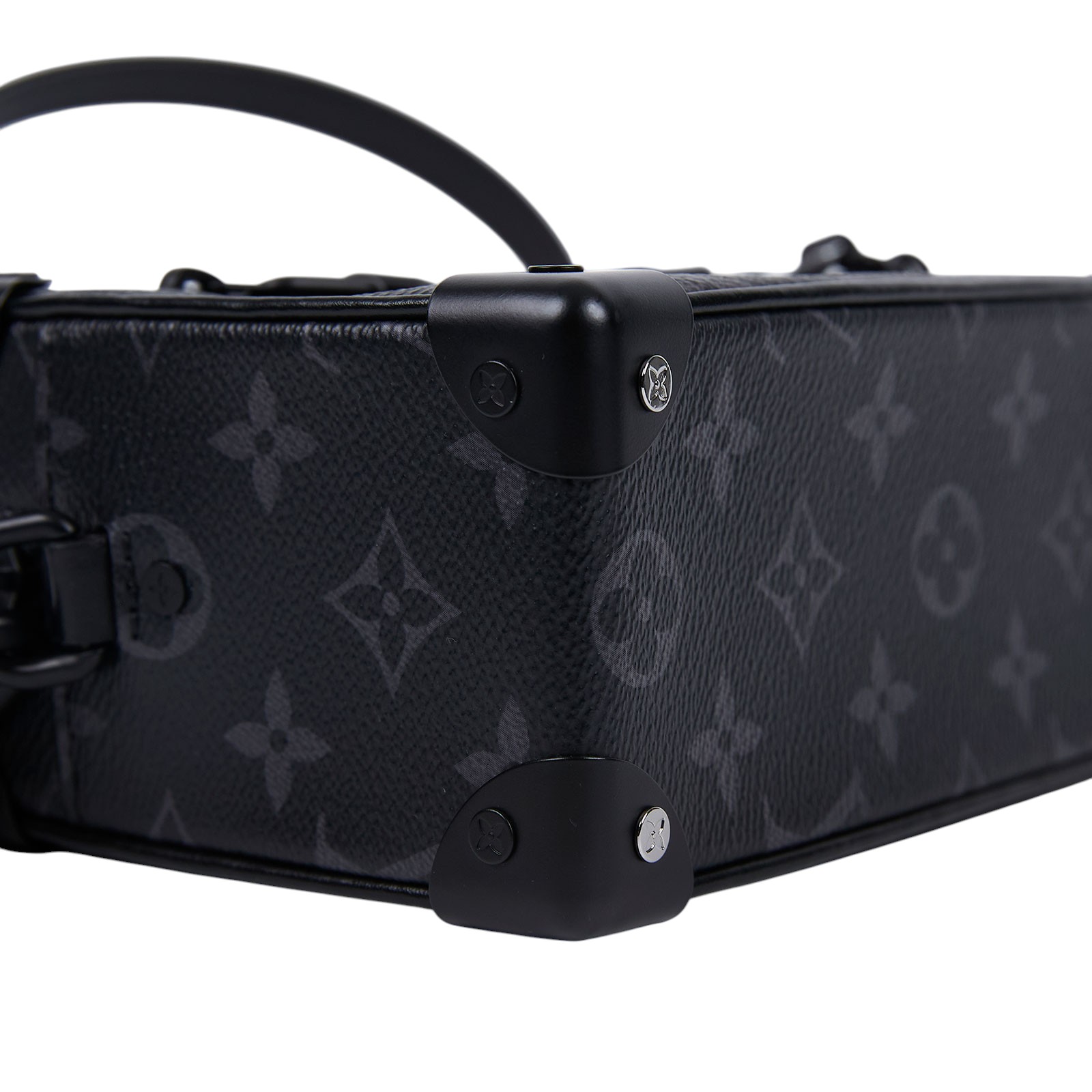 路易威登 LOUIS VUITTON Mini Soft Trunk 迷你 隨身包 黑色 M44735 晶片款 黑原花MINI SOFT TRUNK 防塵袋