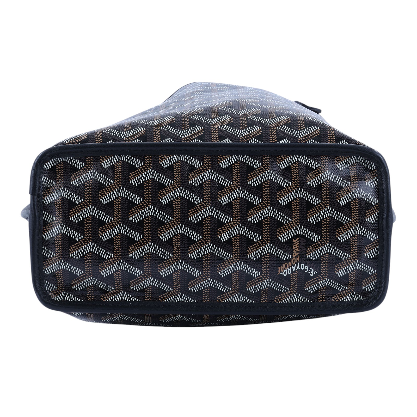 高雅德 GOYARD Anjou Mini Bag 托特包 ANJOUSMINCG 黑ANJOU MINI TOTE 防塵袋/購買證明