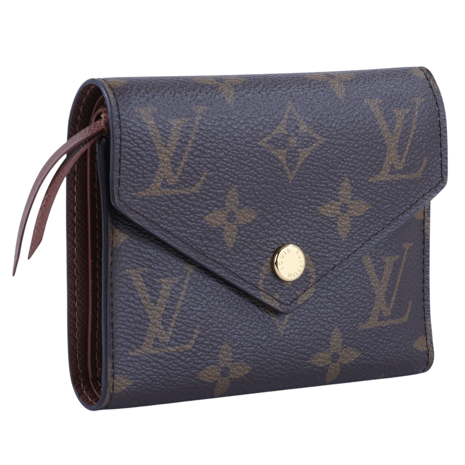 路易威登 LOUIS VUITTON Victorine 錢包 塗層帆布 Monogram M62472 晶片款  防塵袋/購買證明