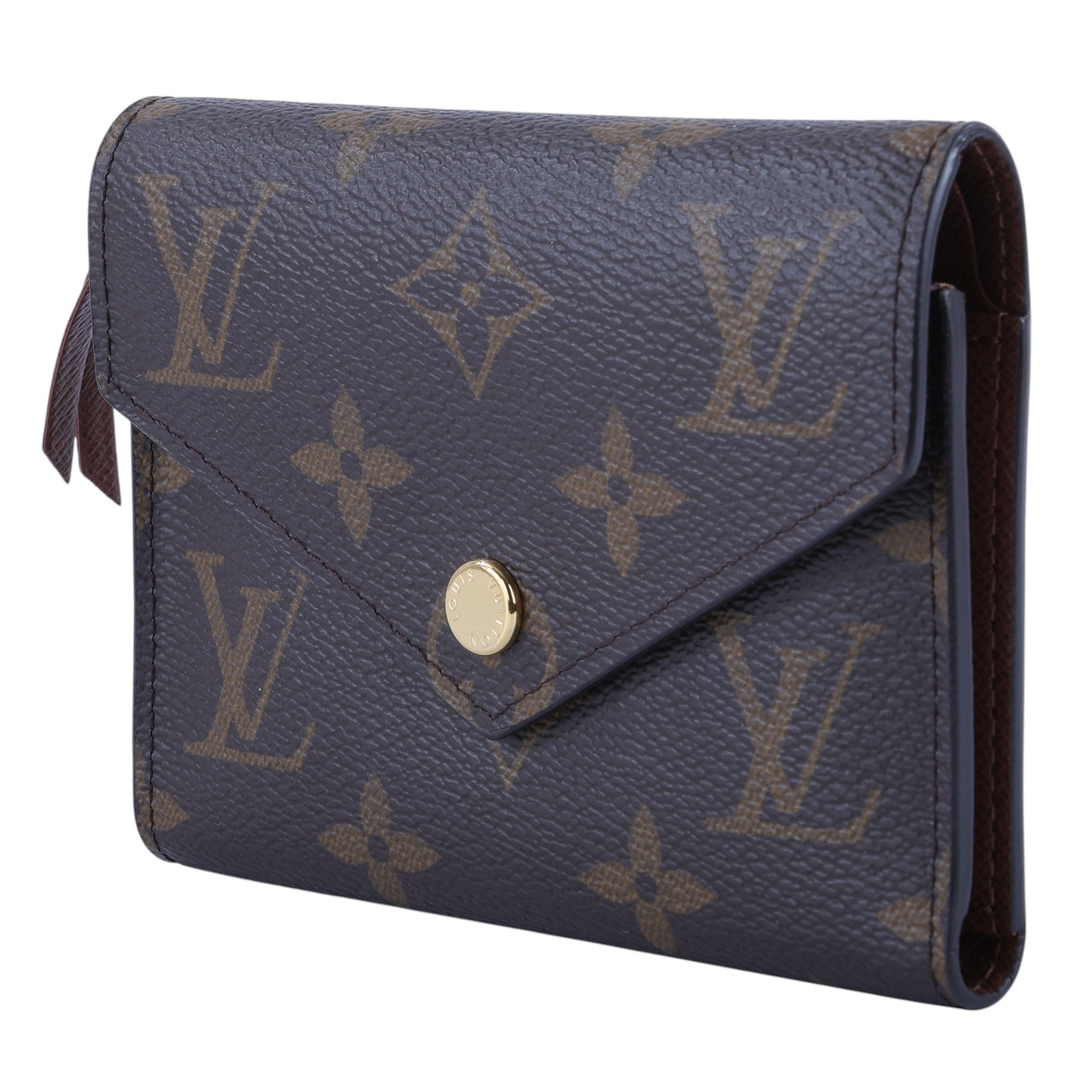 路易威登 LOUIS VUITTON Victorine 錢包 塗層帆布 Monogram M62472 晶片款  防塵袋/購買證明