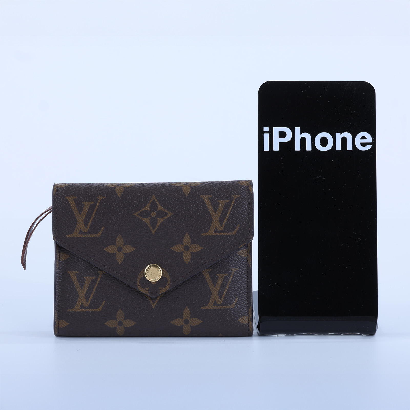 路易威登 LOUIS VUITTON Victorine 錢包 塗層帆布 Monogram M62472 晶片款  防塵袋/購買證明