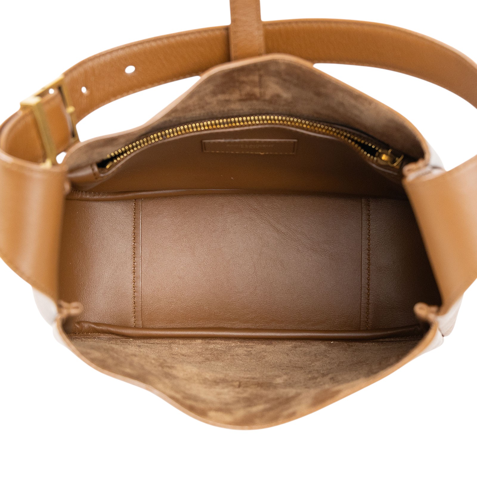 聖羅蘭 YSL SAINT LAURENT LE 5 À 7 小型 粒面皮革 柔軟 手袋 手提包 7139381U80W 棕LE 5 À 7水桶包 小款 防塵袋