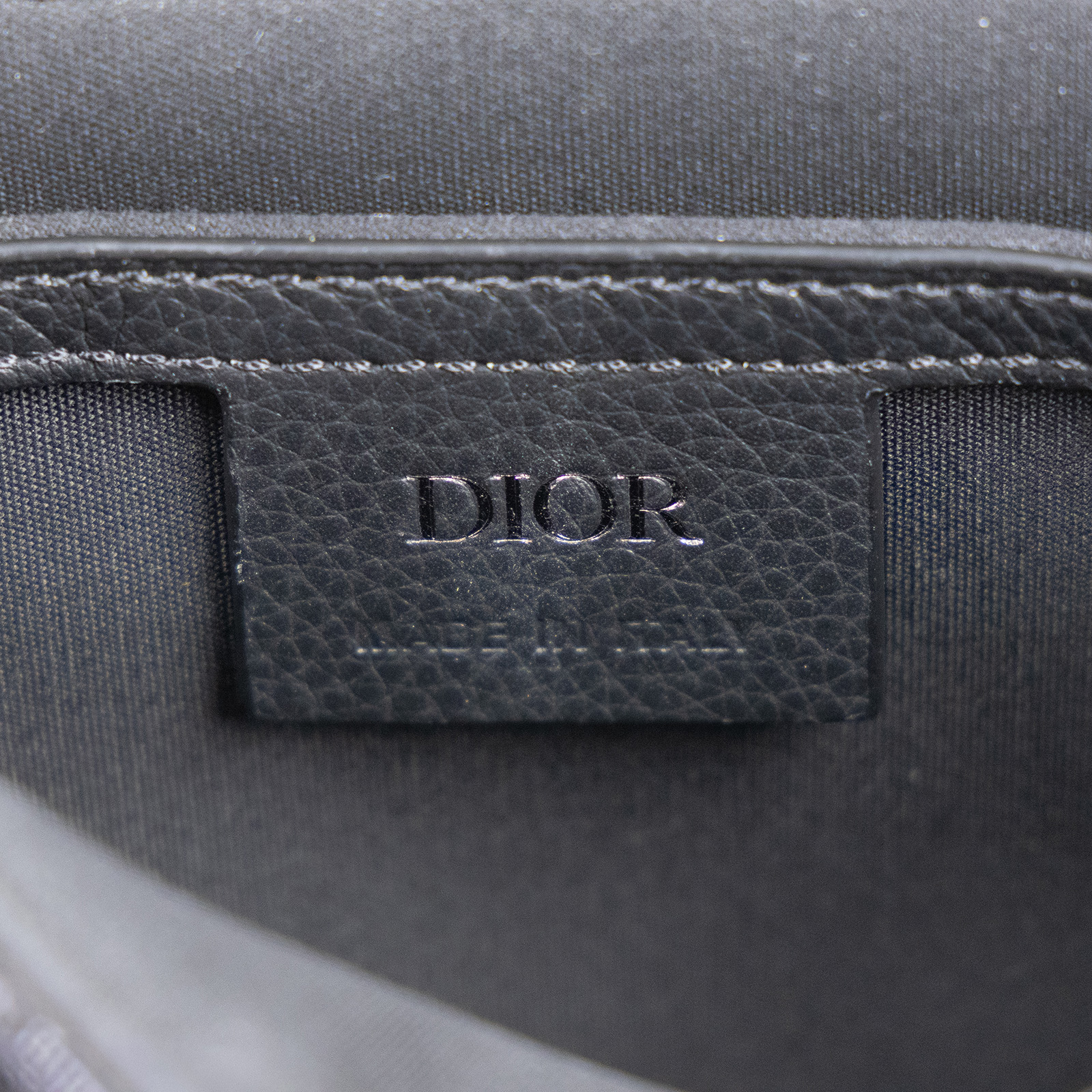 迪奧 CHRISTIAN DIOR Saddle 迷你 翻蓋 郵差包 2ADCA435YKS 黑SADDLE迷你郵差包 原廠盒子/防塵袋/背帶/購買證明