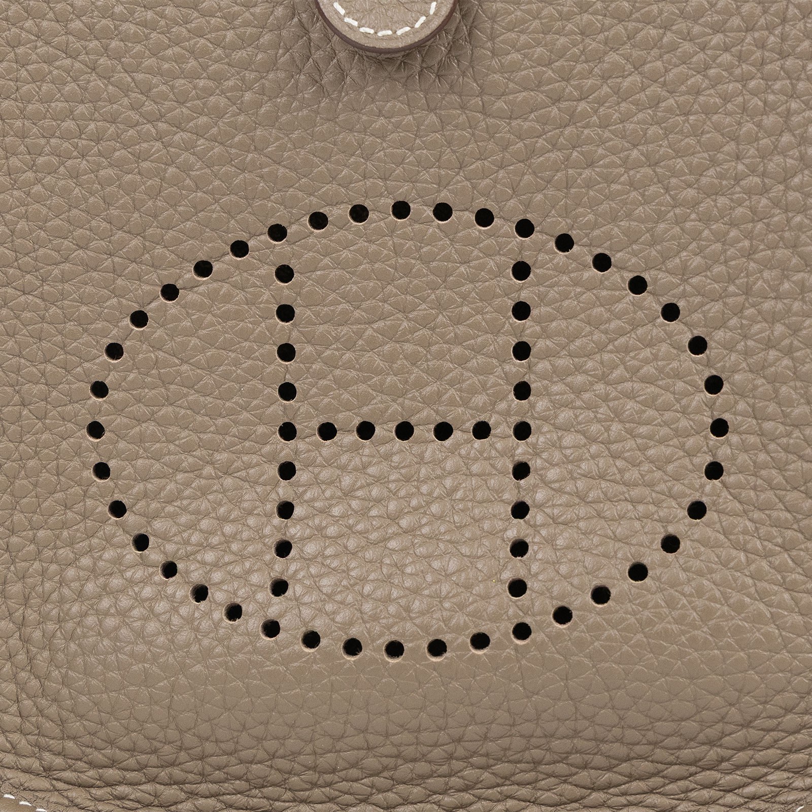愛馬仕 Hermès Evelyne 16 Amazone bag 伊芙琳包 大象灰 深藍 金色五金 H069426CCBF K刻  原廠盒子/防塵袋/購買證明