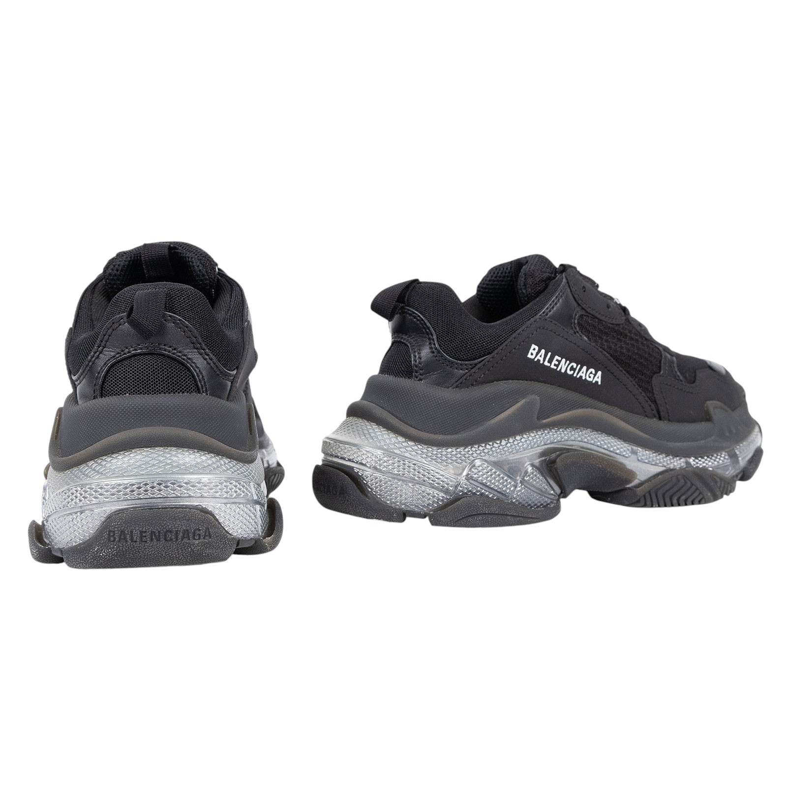 巴黎世家 BALENCIAGA Triple S Clear Sole 運動鞋 544351W2FB1_37  防塵袋/原廠盒子/鞋帶