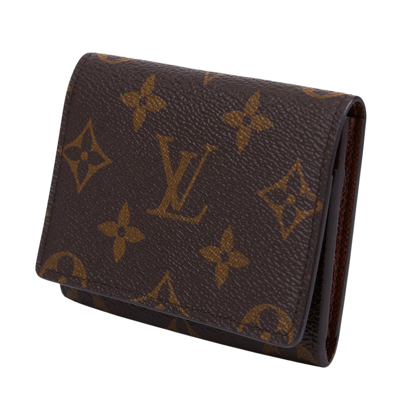 路易威登 LOUIS VUITTON Enveloppe Carte De Visite 卡片套 M63801 晶片款 原花名片套 原廠盒子/防塵袋