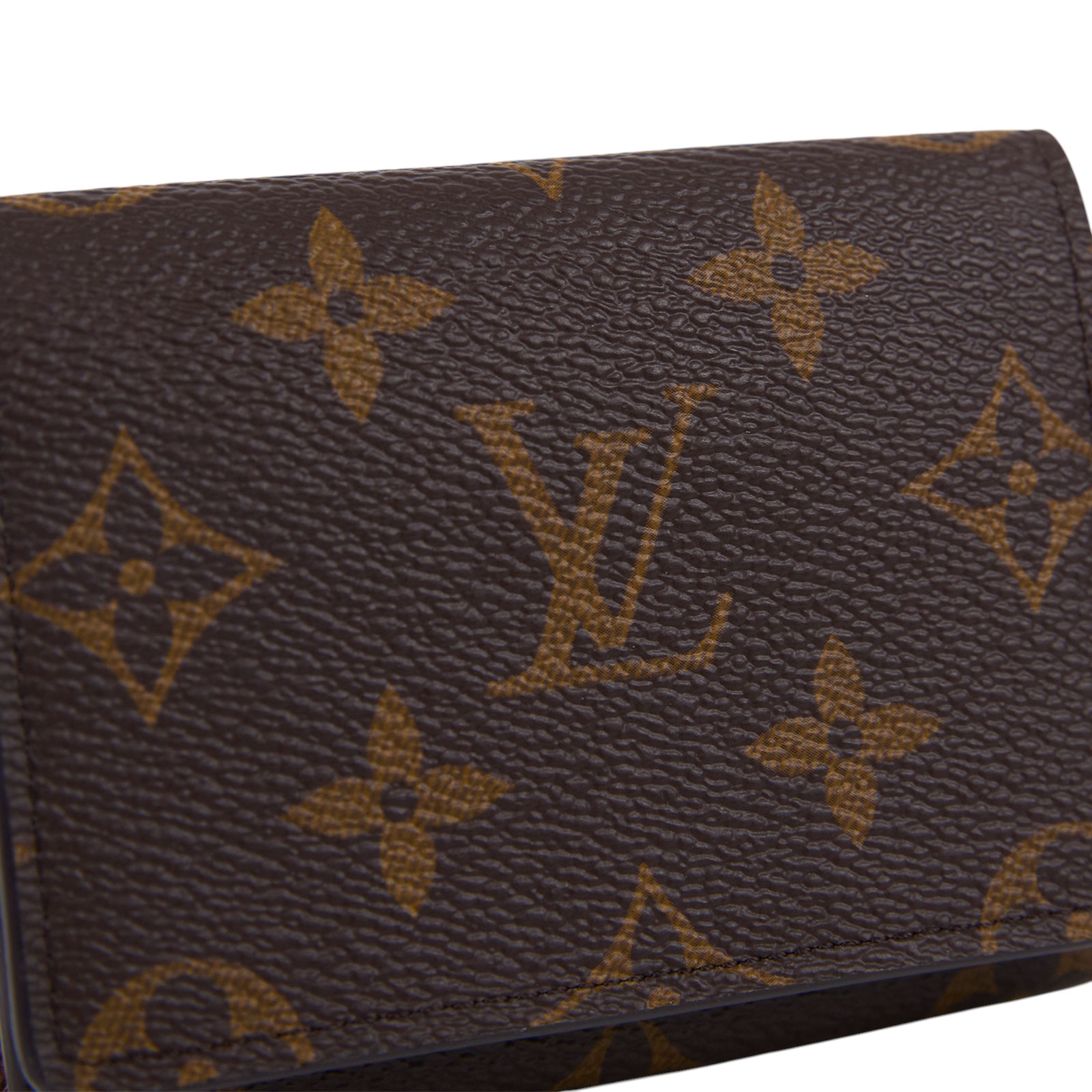 路易威登 LOUIS VUITTON Enveloppe Carte De Visite 卡片套 M63801 晶片款 原花名片套 原廠盒子/防塵袋