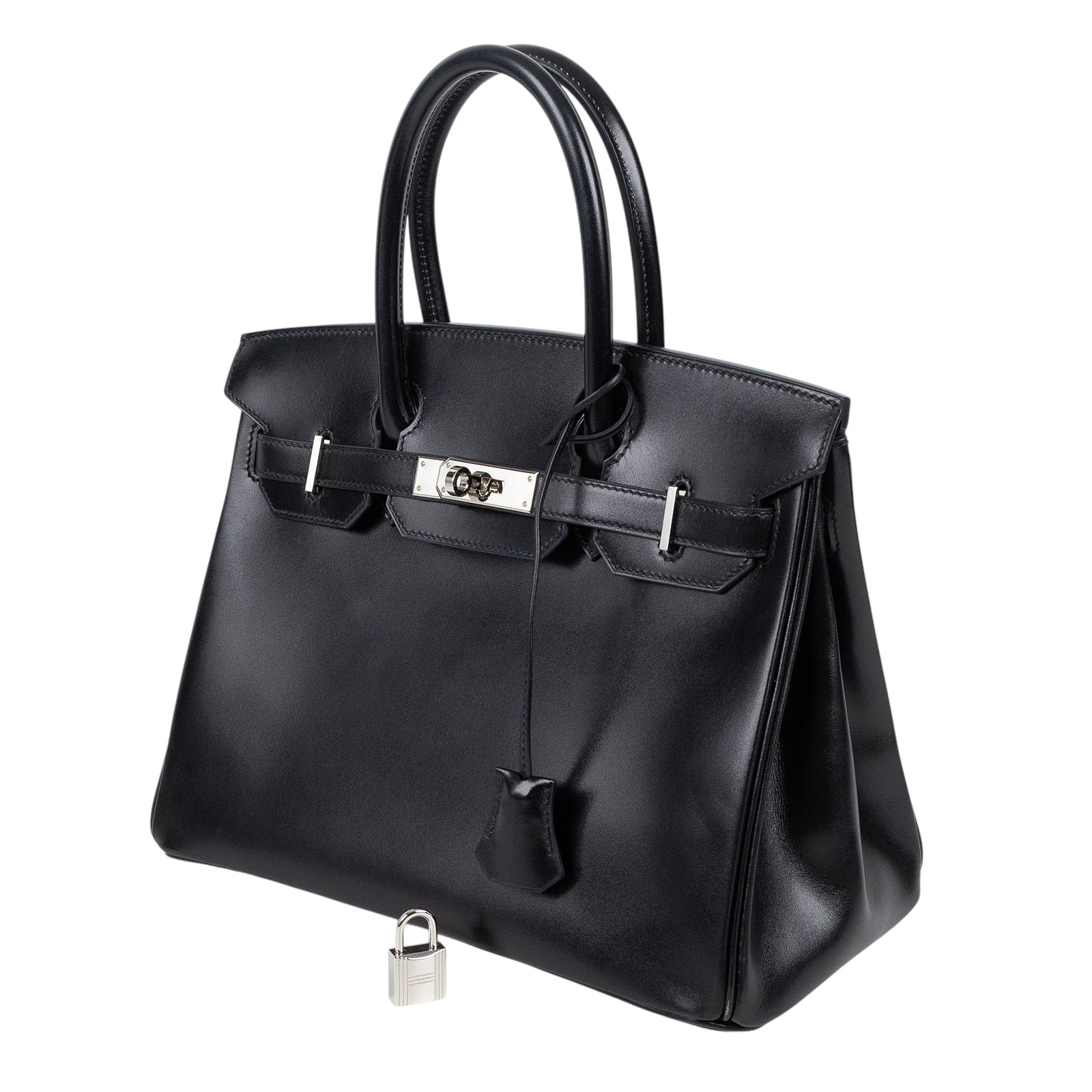 愛馬仕 Hermes Birkin Bag 柏金包 30 BK30 C刻/CSX797 黑BIRKIN30 BOX皮 鎖組