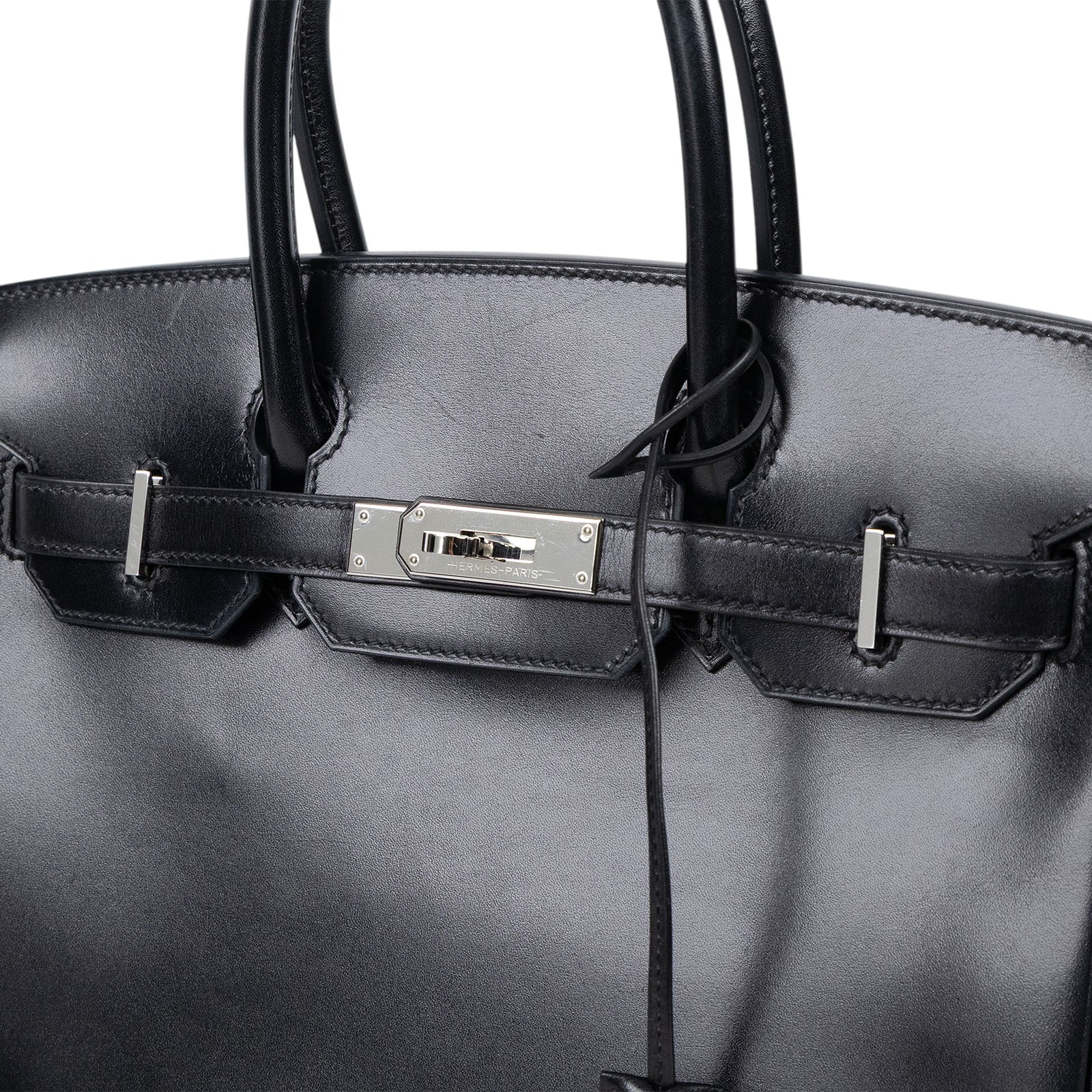 愛馬仕 Hermes Birkin Bag 柏金包 30 BK30 C刻/CSX797 黑BIRKIN30 BOX皮 鎖組