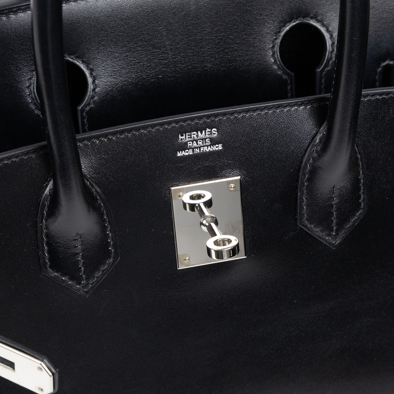 愛馬仕 Hermes Birkin Bag 柏金包 30 BK30 C刻/CSX797 黑BIRKIN30 BOX皮 鎖組