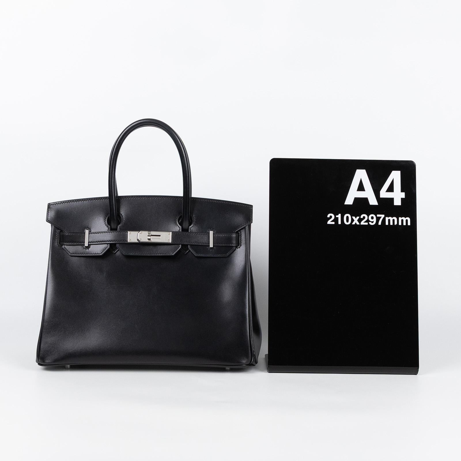 愛馬仕 Hermes Birkin Bag 柏金包 30 BK30 C刻/CSX797 黑BIRKIN30 BOX皮 鎖組