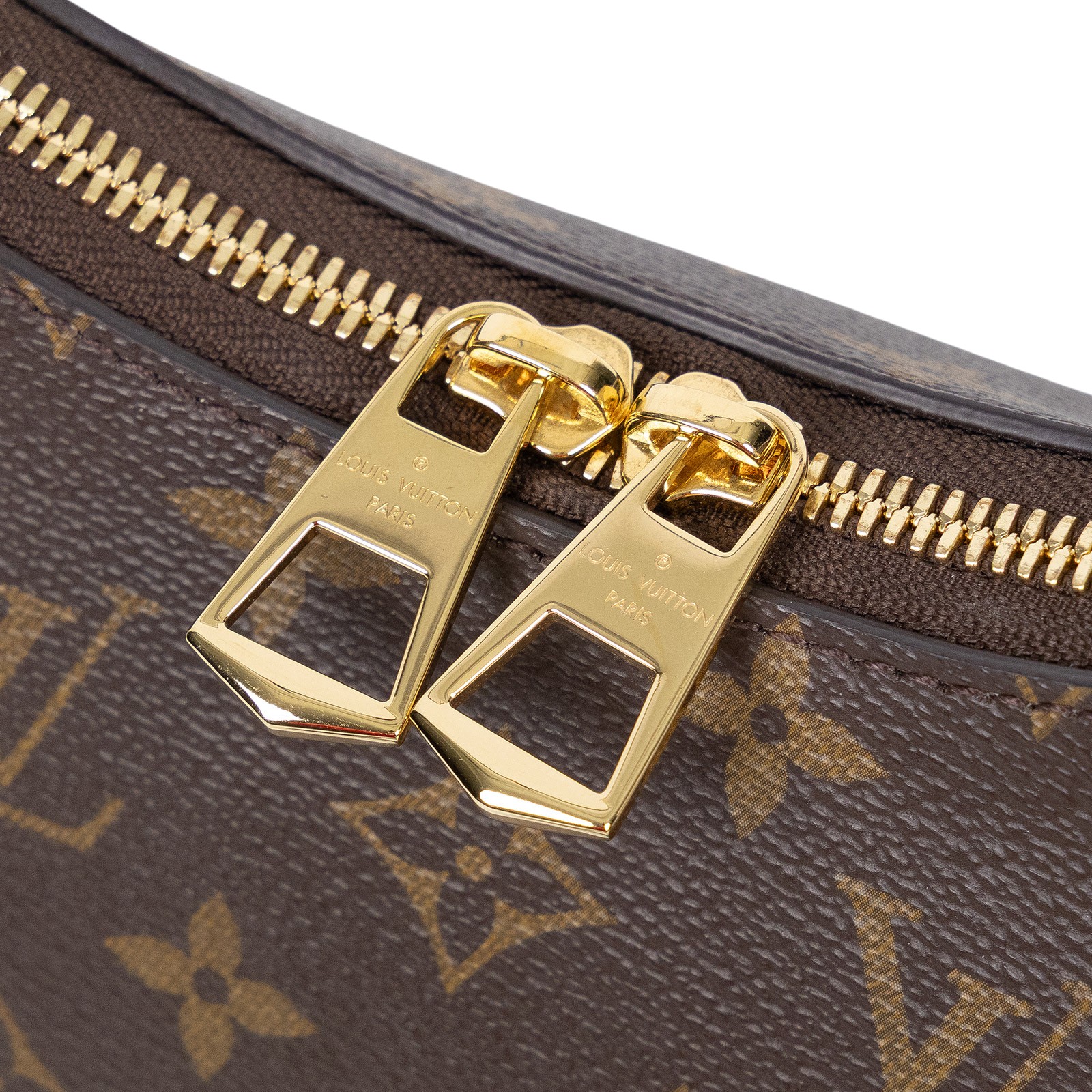 路易威登 LOUIS VUITTON Boulogne 黑色 牛角包 手提 斜肩背包 M45831 晶片款 原花Boulogne PM 防塵袋