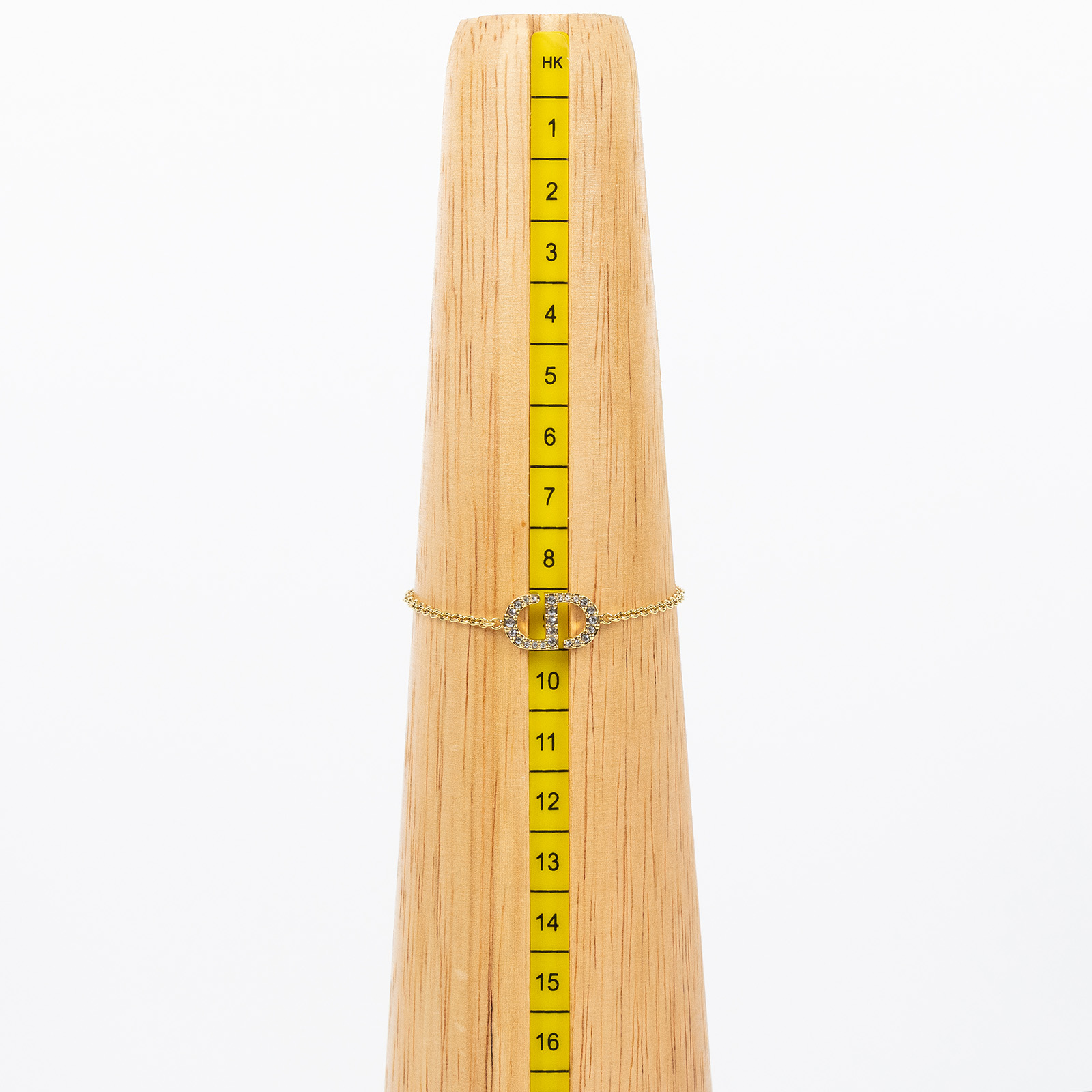 迪奧 CHRISTIAN DIOR Petit CD 手鍊 B1940WOMCY 金色PETIT CD 手鍊 防塵袋/原廠盒子