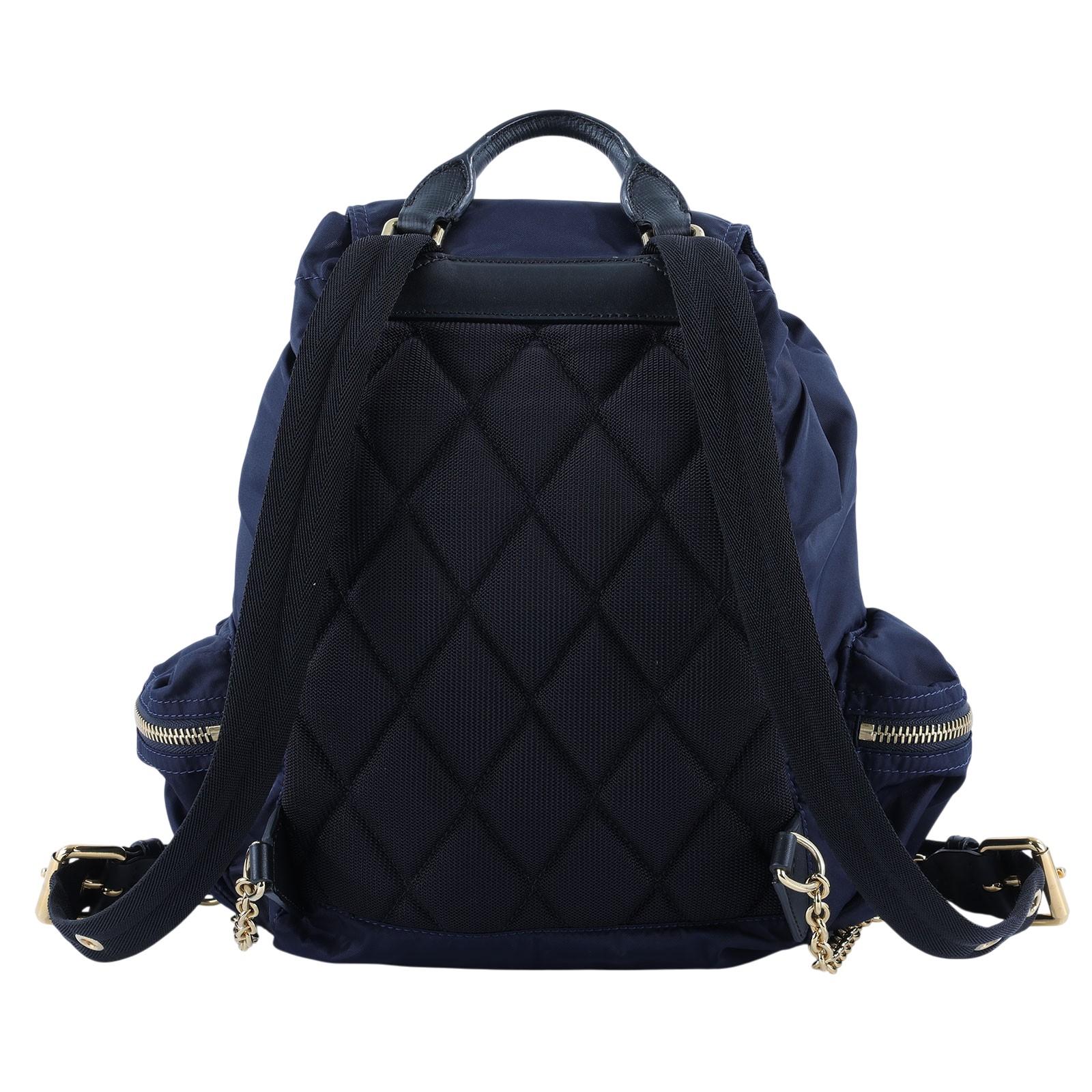 博柏利 BURBERRY The Rucksack 尼龍 後背包 40166241 藍尼龍後背包 無附屬品