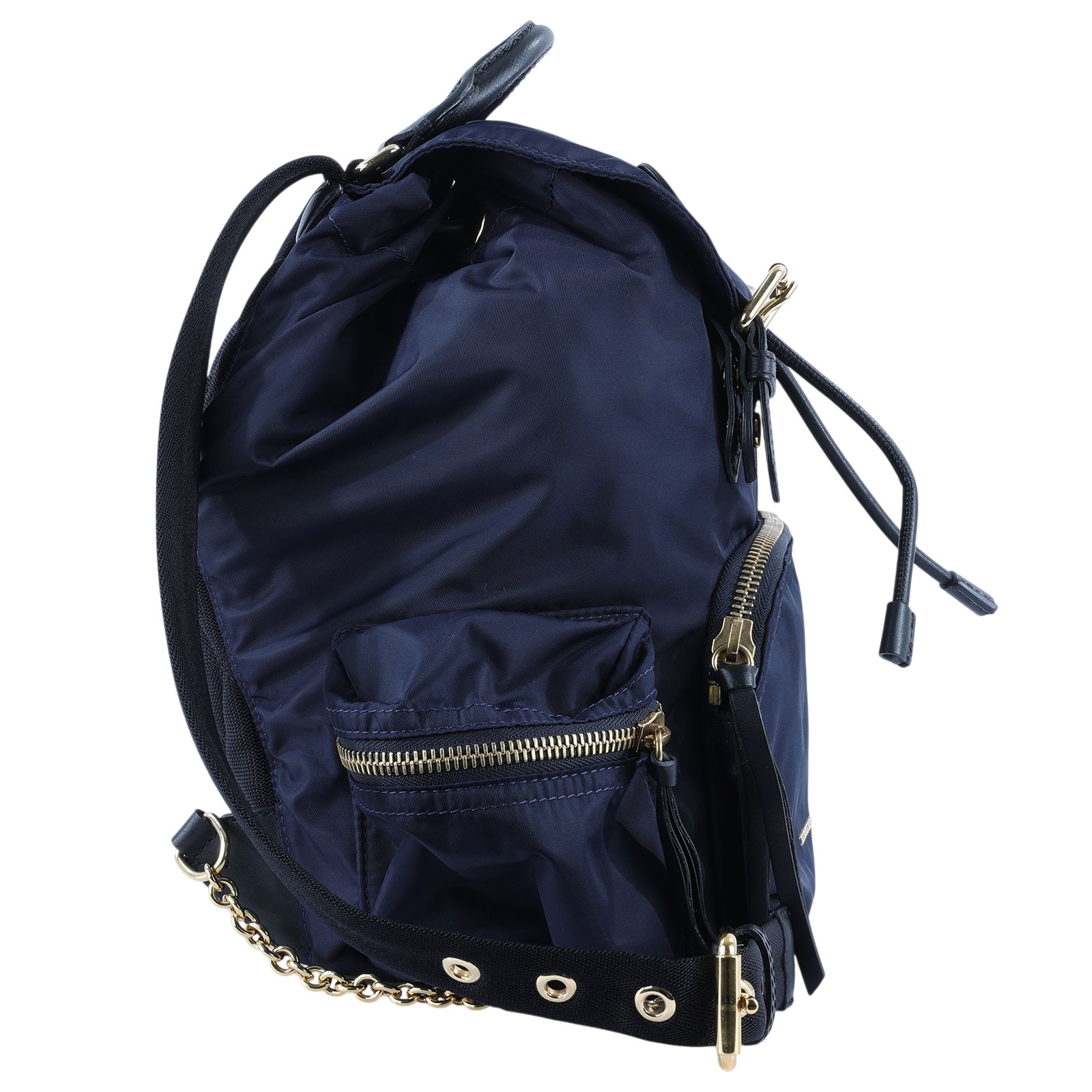 博柏利 BURBERRY The Rucksack 尼龍 後背包 40166241 藍尼龍後背包 無附屬品