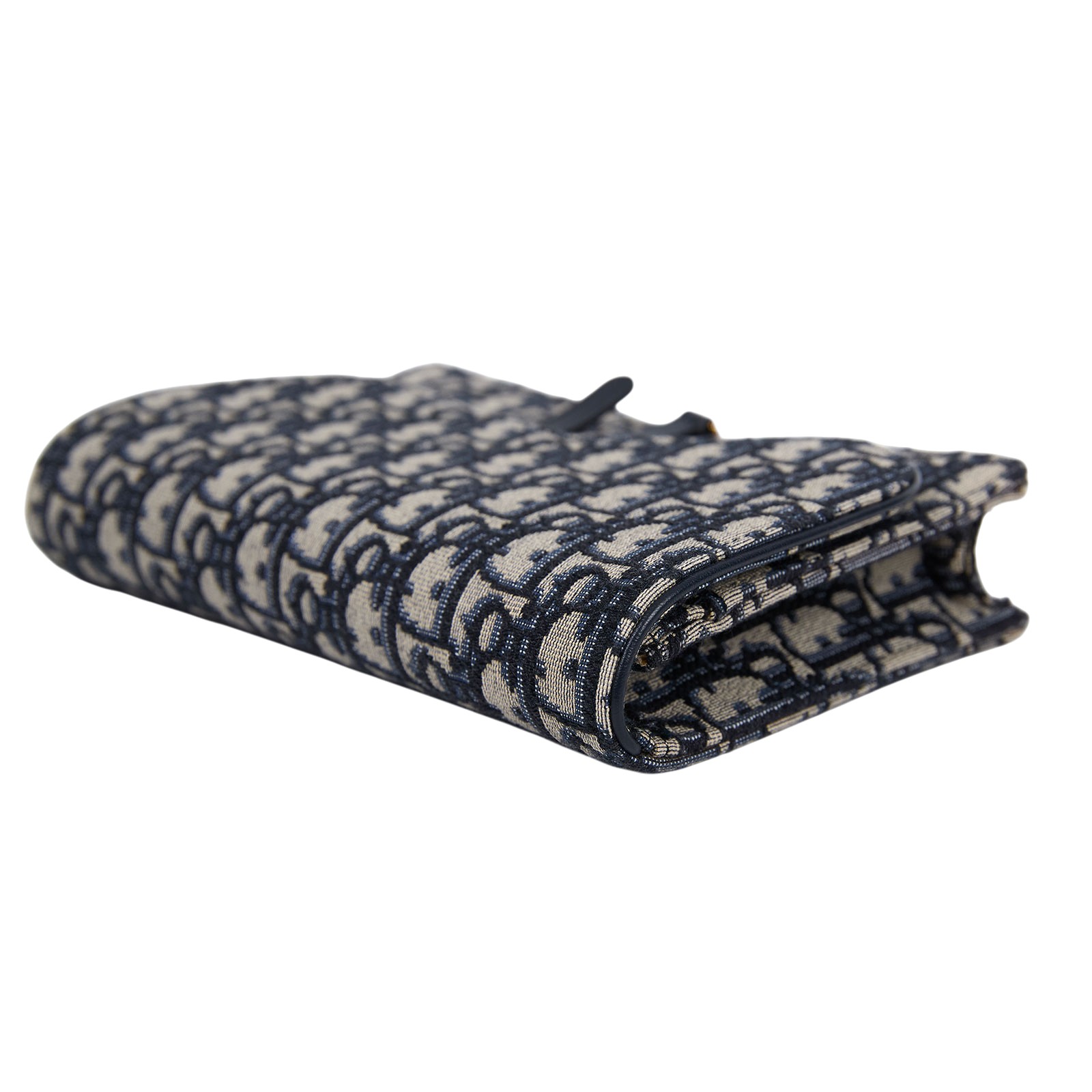 迪奧 CHRISTIAN DIOR Saddle 鍊條 WOC 手提包 S5620CTZQ 老花SADDLE肩背包 無附屬品