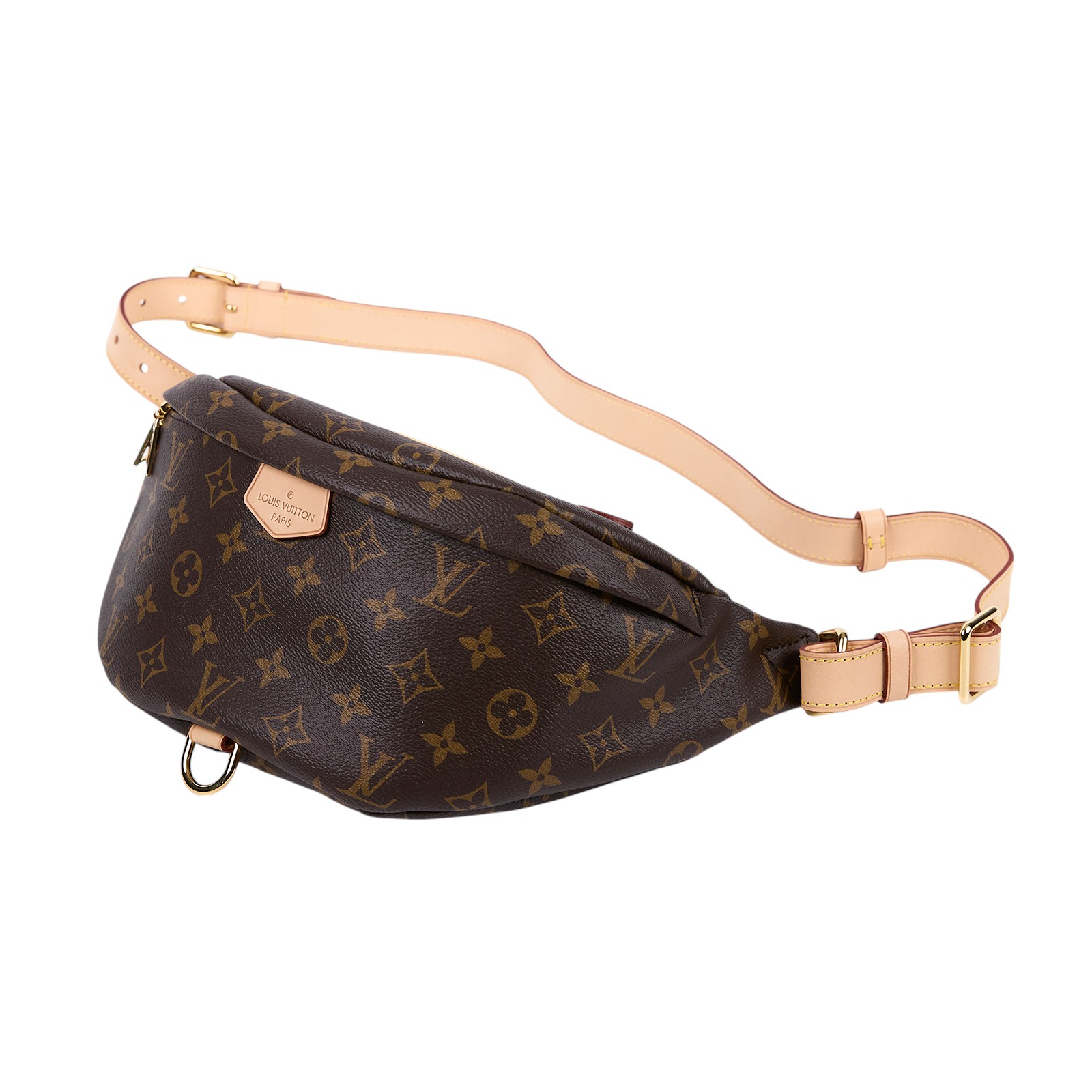 路易威登 LOUIS VUITTON Bumbag 經典帆布 腰包 斜跨包 M43644 原花腰包 原廠盒子/防塵袋