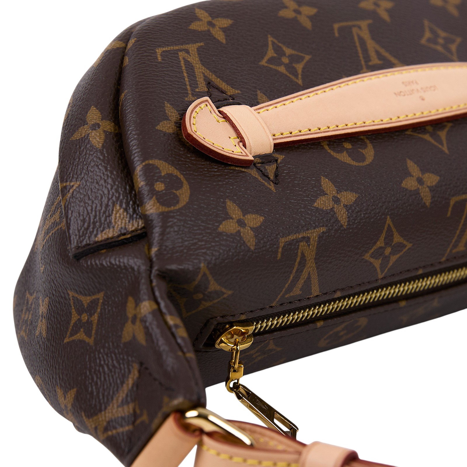 路易威登 LOUIS VUITTON Bumbag 經典帆布 腰包 斜跨包 M43644 原花腰包 原廠盒子/防塵袋