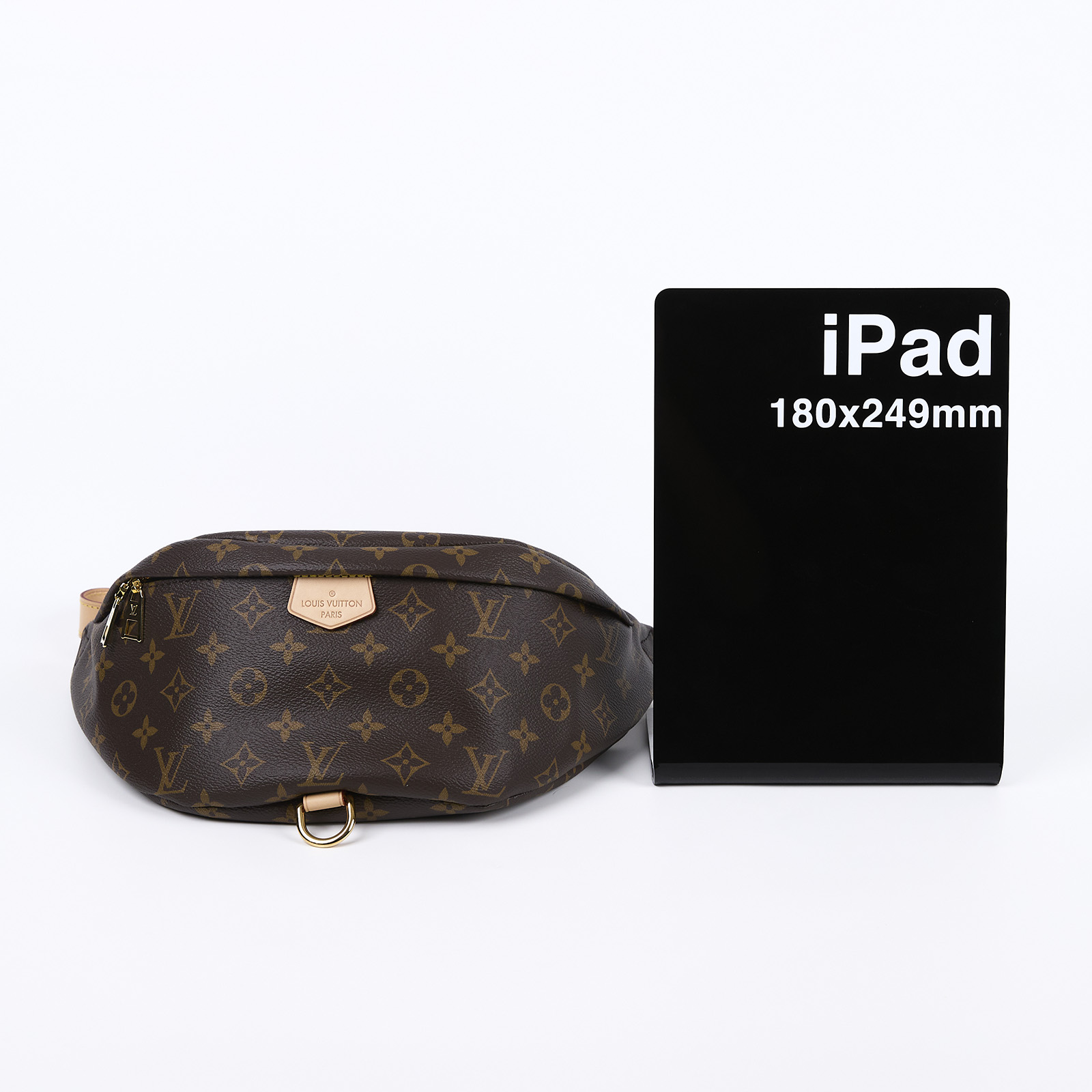 路易威登 LOUIS VUITTON Bumbag 經典帆布 腰包 斜跨包 M43644 原花腰包 原廠盒子/防塵袋