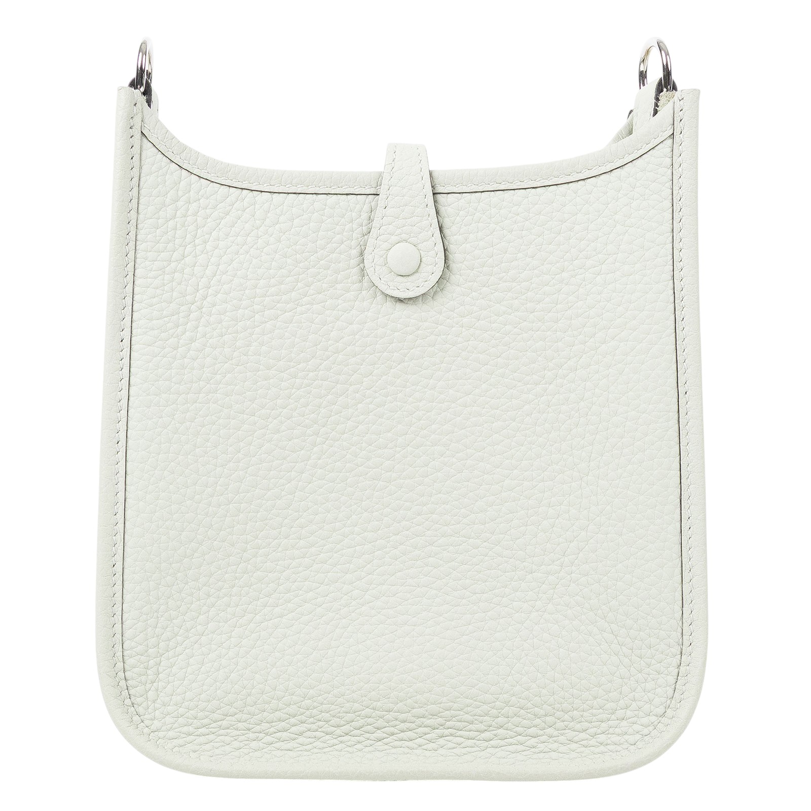 愛馬仕 Hermes Evelyne 16 Amazone bag 伊芙琳包 銀色五金 冰晶灰 H069426CKDU B刻/  防塵袋/原廠盒子/購買證明