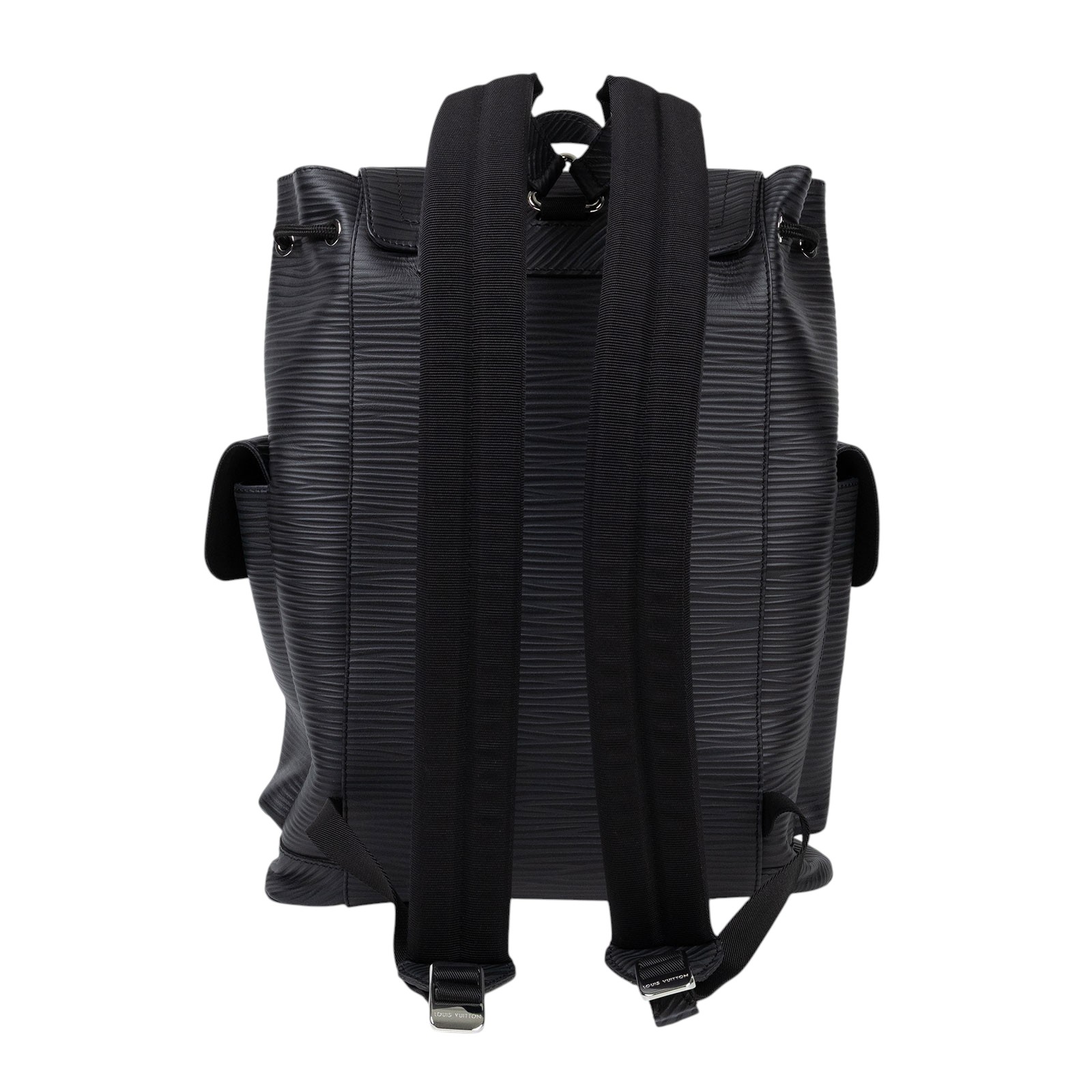 路易威登 LOUIS VUITTON Christopher MM 後背包 Epi XL 壓紋皮革 M24326 晶片款  原廠盒子/防塵袋/吊牌/購買證明