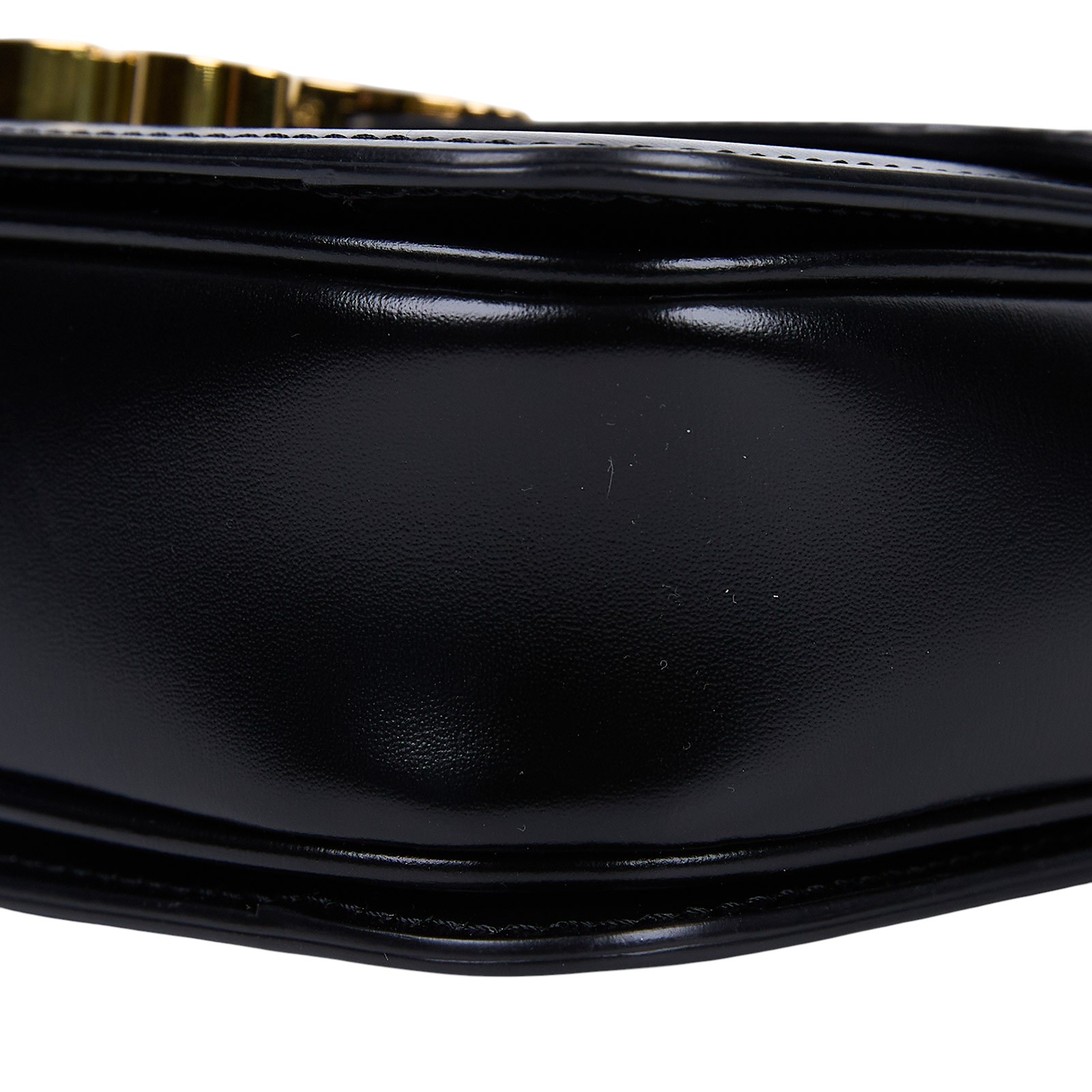 思琳 CELINE 亮面牛皮革 Teen Triomphe 凱旋門 肩背包 188423BF4 黑TEEN TRIOMPHE肩背包 防塵袋