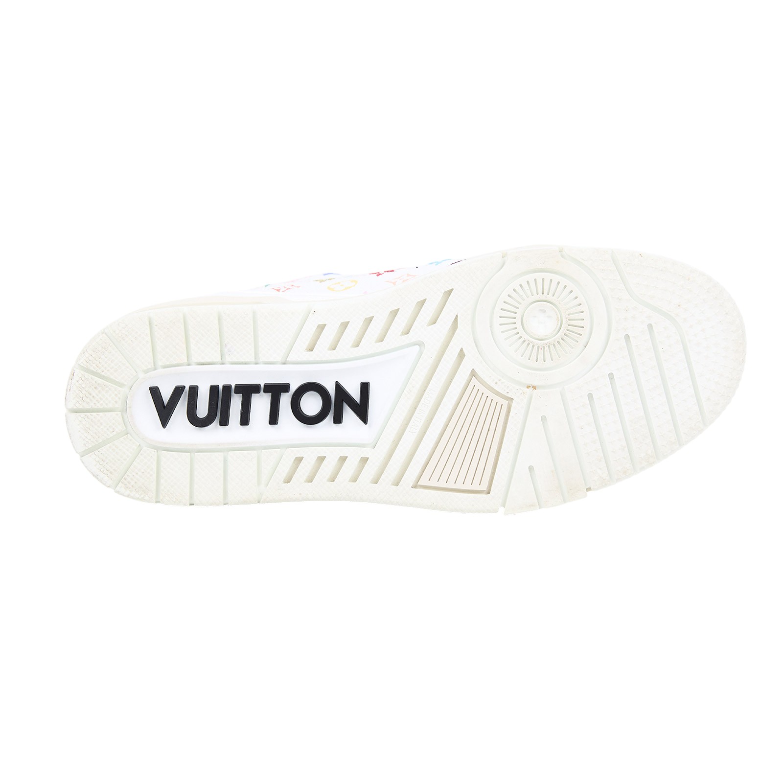 路易威登 LOUIS VUITTON LV Trainer 運動鞋 村上隆 聯名 白色 1AGZDL 白彩TRAINER運動鞋#37 原廠盒子/防塵袋