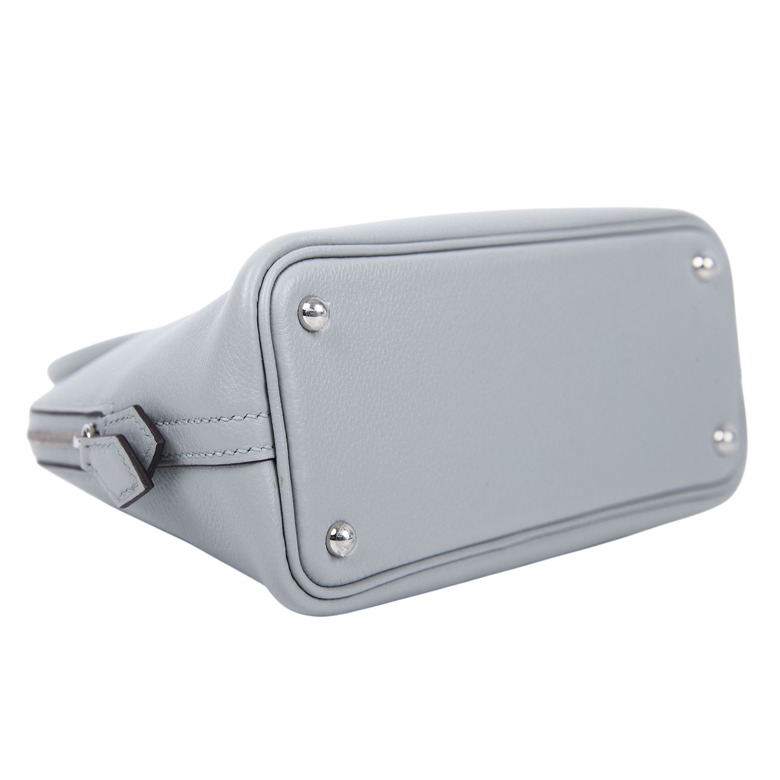 愛馬仕 Hermes Bolide Bag 1923 柏莉包 mini BLM 灰藍MINI BOLIDE 防塵袋/背帶