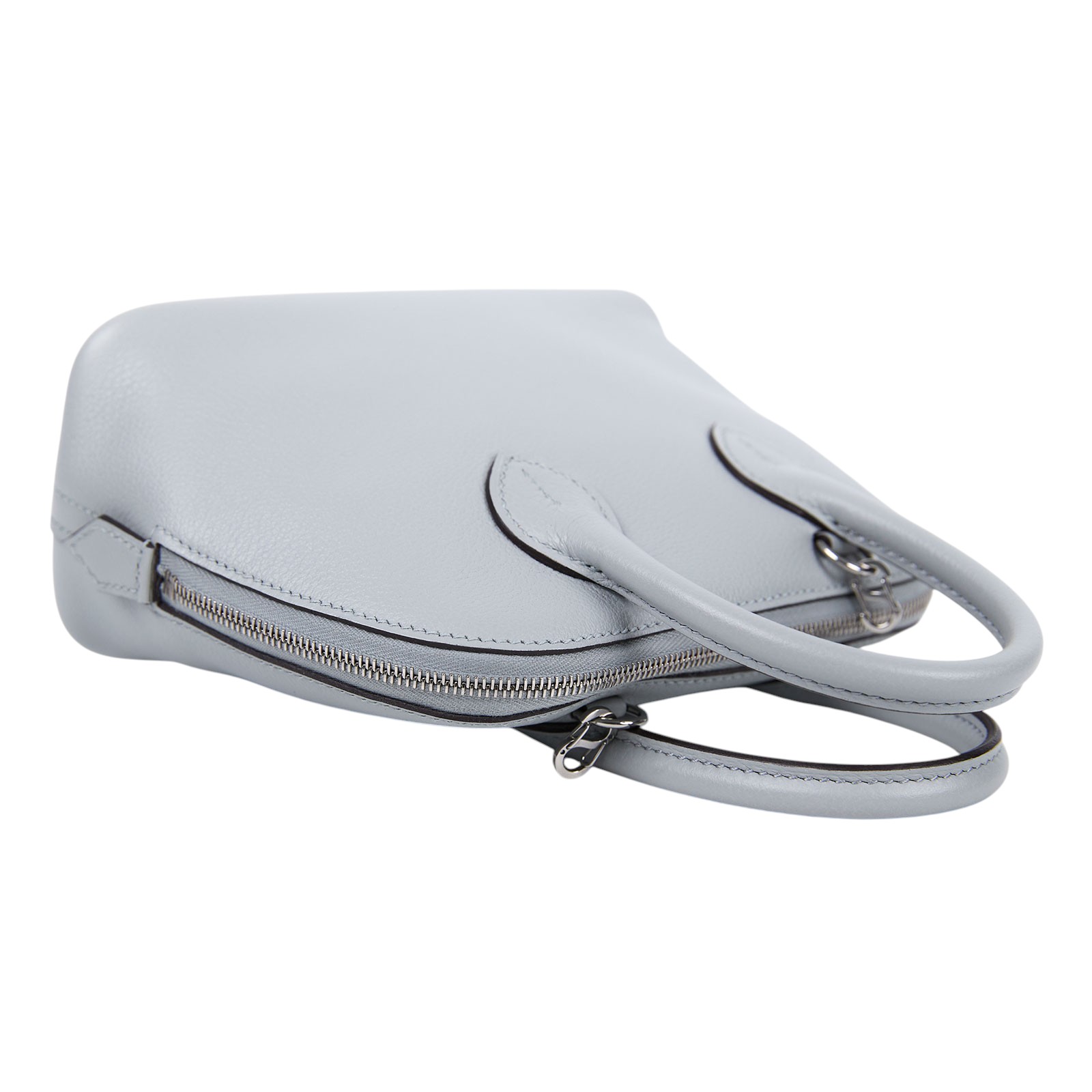 愛馬仕 Hermes Bolide Bag 1923 柏莉包 mini BLM 灰藍MINI BOLIDE 防塵袋/背帶