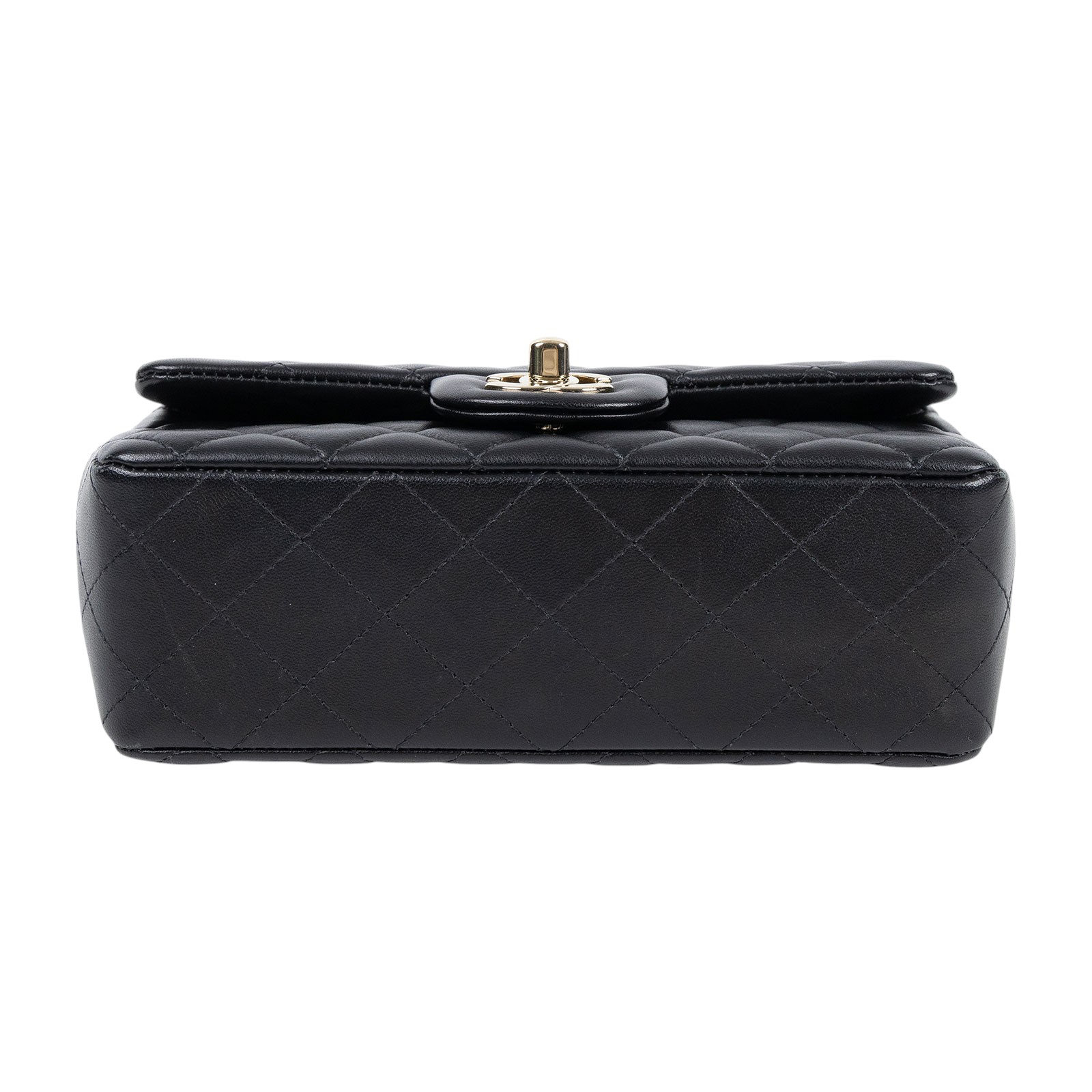 香奈兒 CHANEL CF 迷你 口蓋包 A69900 Y04059 晶片款 黑羊COCO20 無附屬品(邊角擦傷)