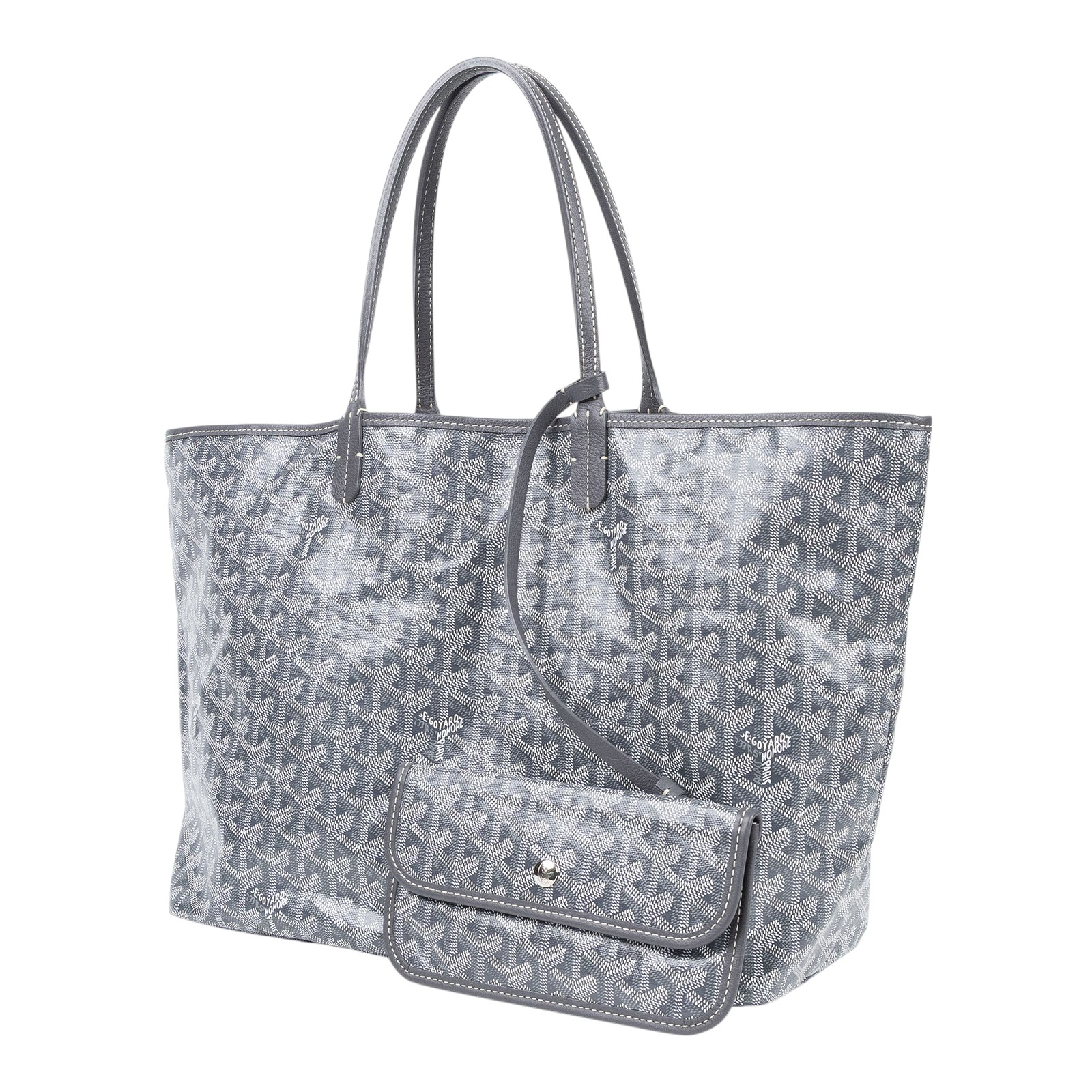高雅德 GOYARD Saint Louis PM Bag 托特包 STLOUIPMLTY 灰SAINT LOUIS PM 防塵袋