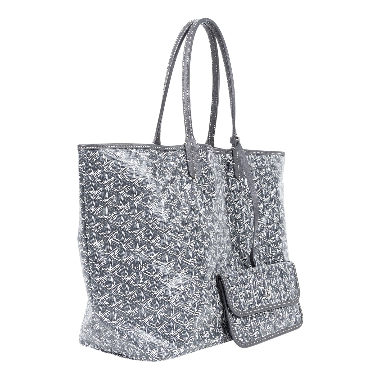 高雅德 GOYARD Saint Louis PM Bag 托特包 STLOUIPMLTY 灰SAINT LOUIS PM 防塵袋