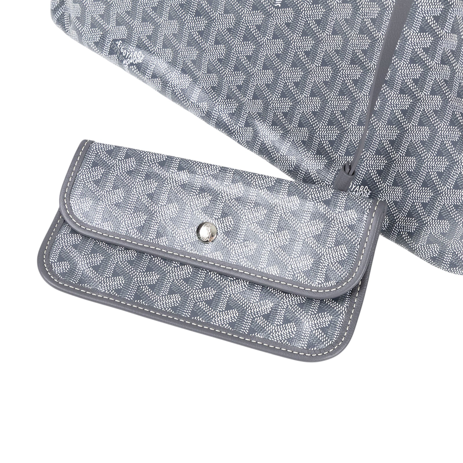 高雅德 GOYARD Saint Louis PM Bag 托特包 STLOUIPMLTY 灰SAINT LOUIS PM 防塵袋