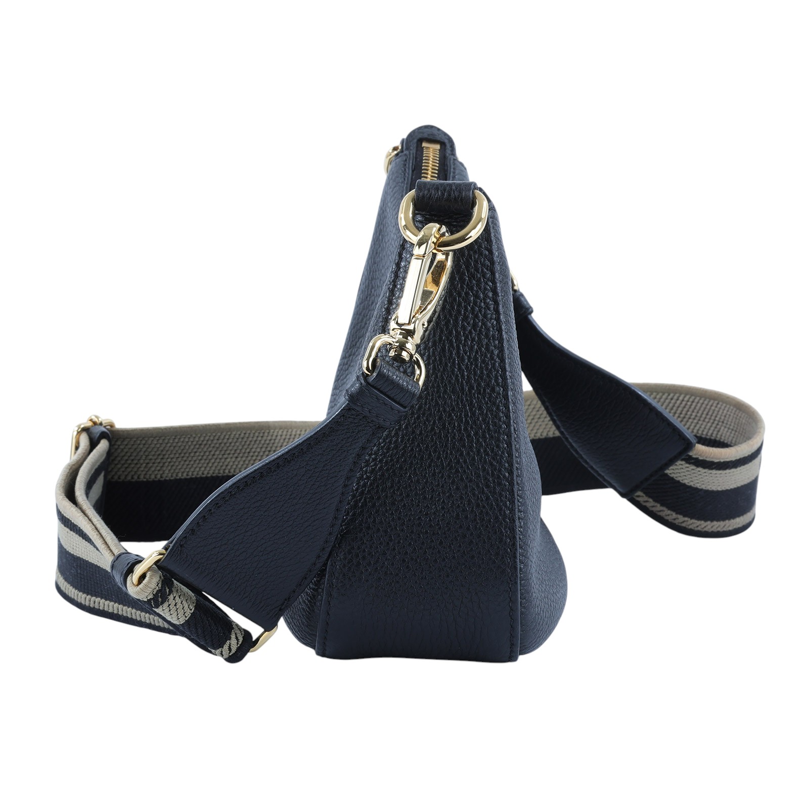 普拉達 PRADA 皮革 單肩包 1BH193_2DKV 黑寬背側背包 防塵袋