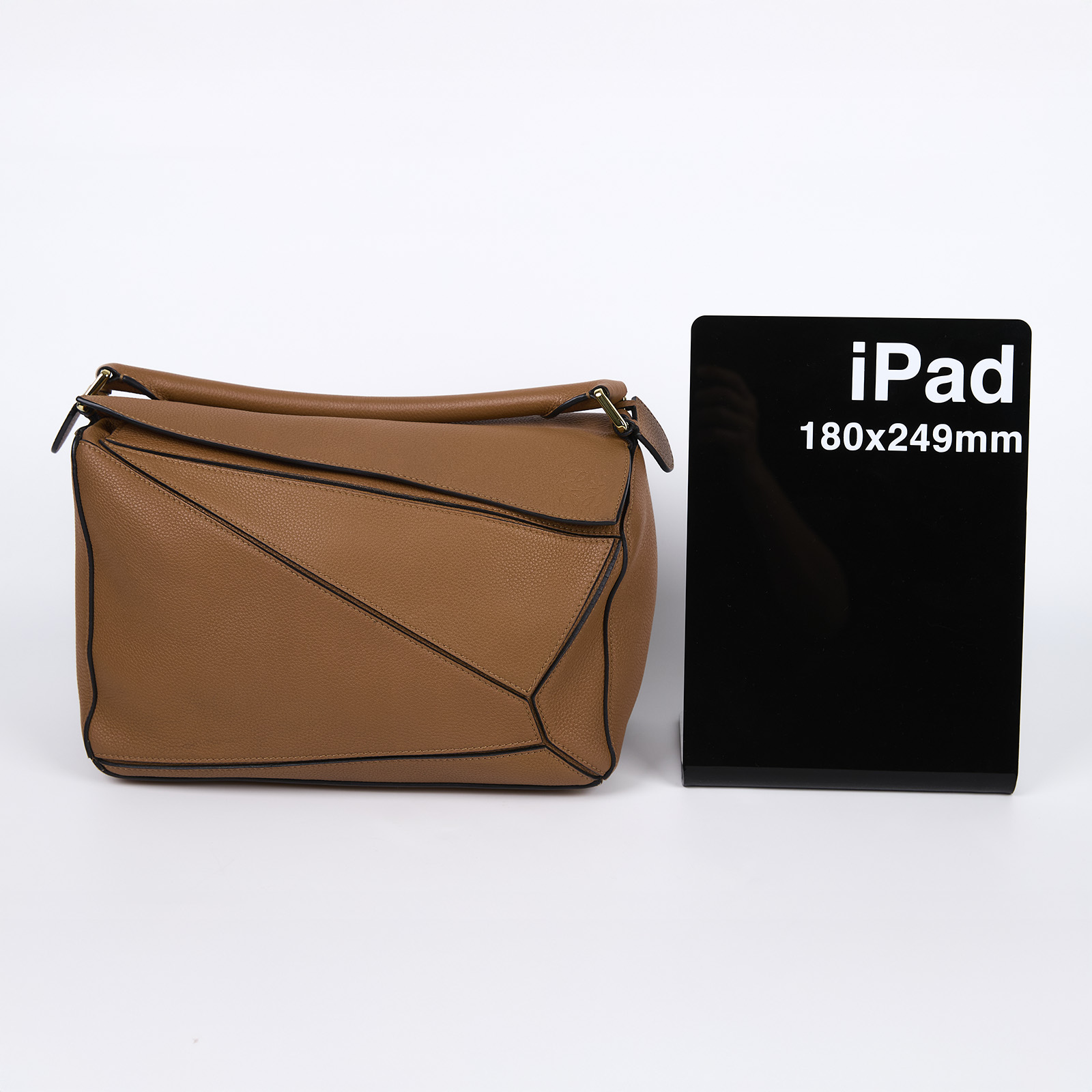 羅意威 LOEWE Medium Puzzle bag 中型 手提 斜背 肩背包 A510P49X14 焦糖PUZZLE 防塵袋