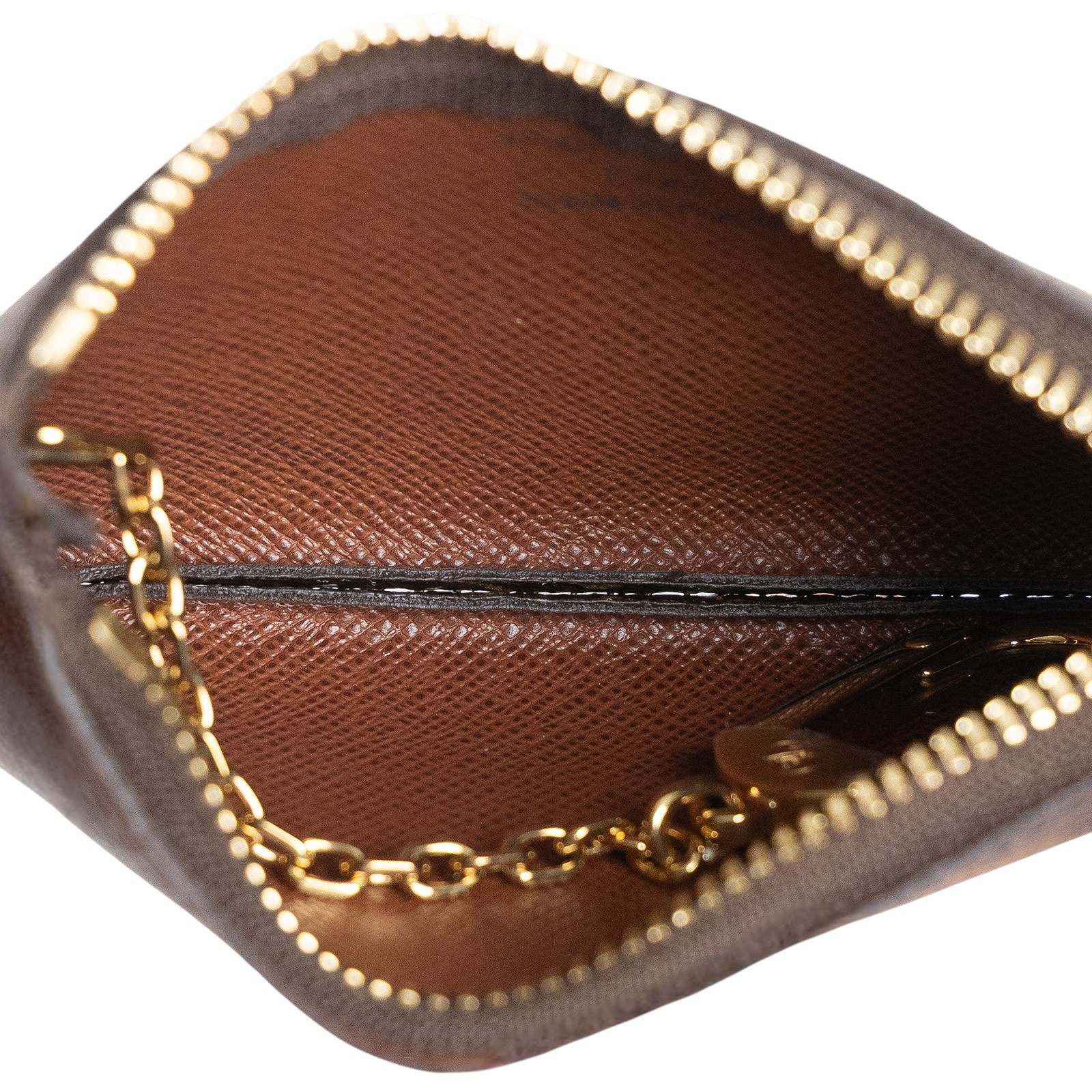 路易威登 LOUIS VUITTON 鑰匙零錢包 吊飾 經典帆布 M62650 原花拉鍊鑰匙包 原廠盒子/防塵袋