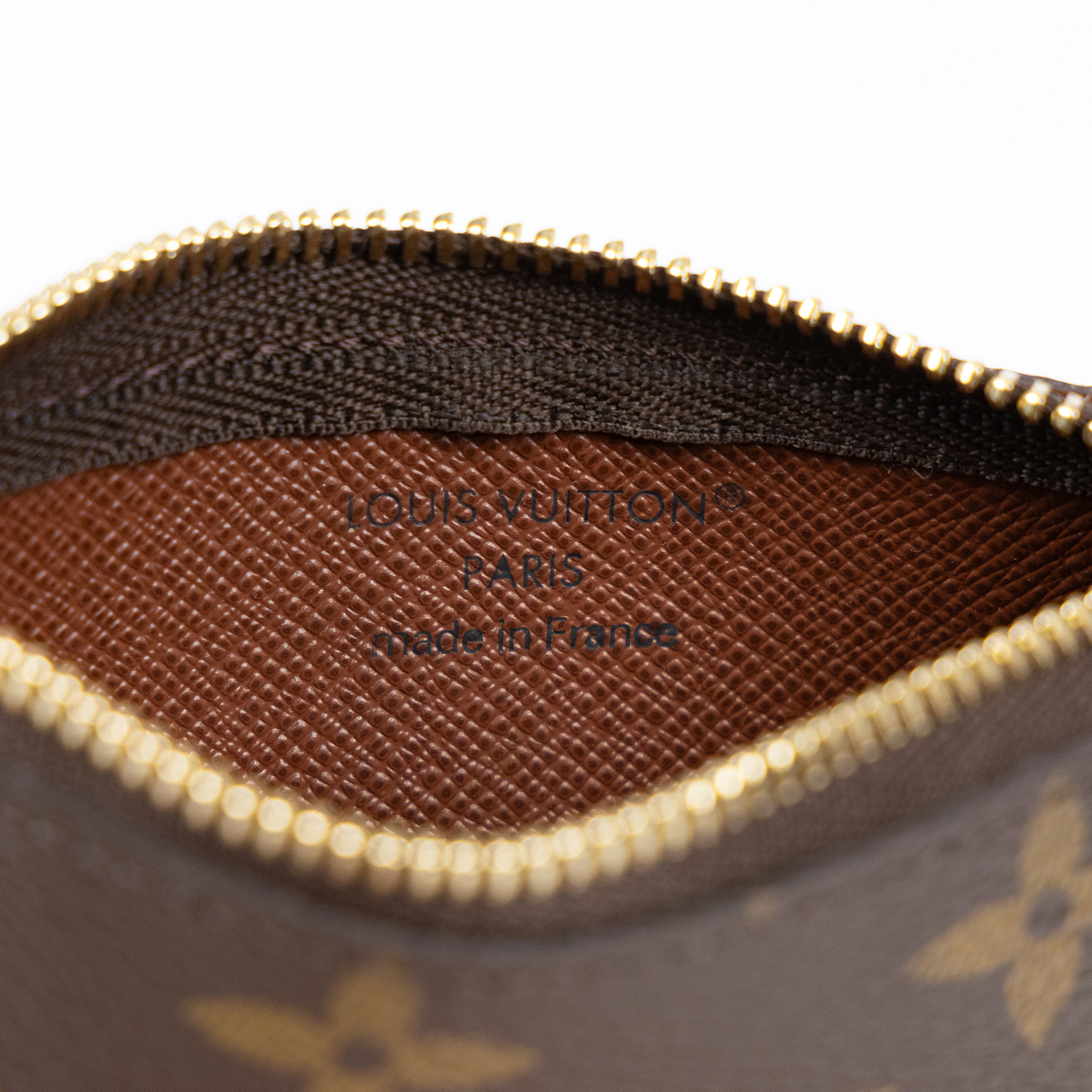 路易威登 LOUIS VUITTON 鑰匙零錢包 吊飾 經典帆布 M62650 原花拉鍊鑰匙包 原廠盒子/防塵袋