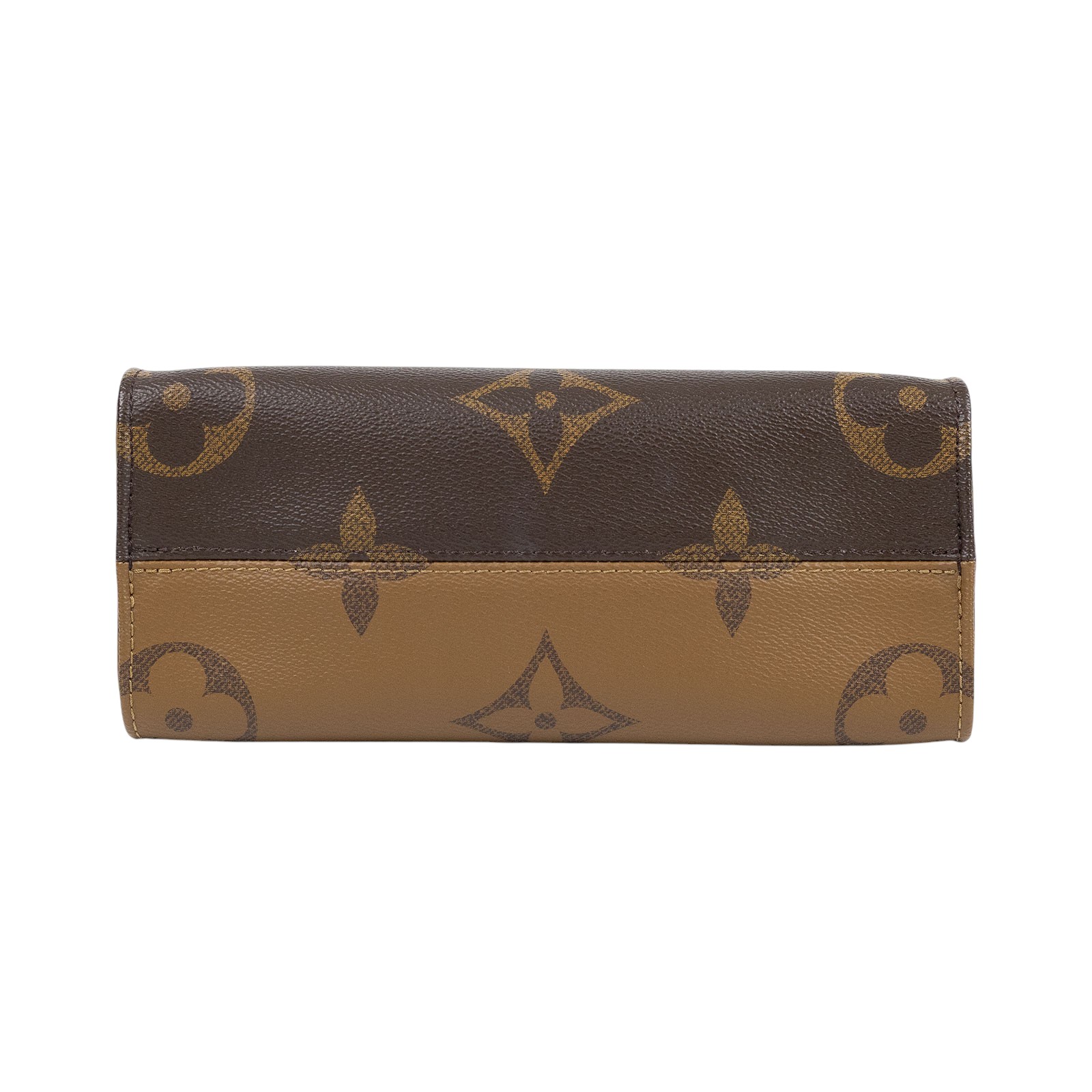 路易威登 LOUIS VUITTON OnTheGo PM 雙色帆布 手提 斜背包 M46373 晶片款  原廠盒子/防塵袋/購買證明/背帶