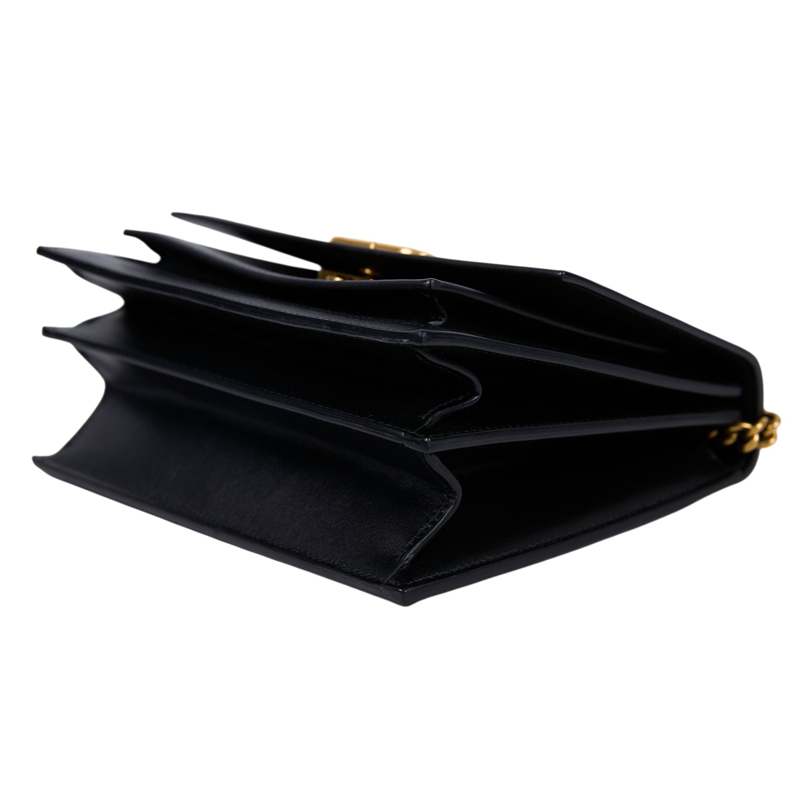 巴黎世家 BALENCIAGA 手提包 5806410D22M 黑金硬殼鍊包 防塵袋