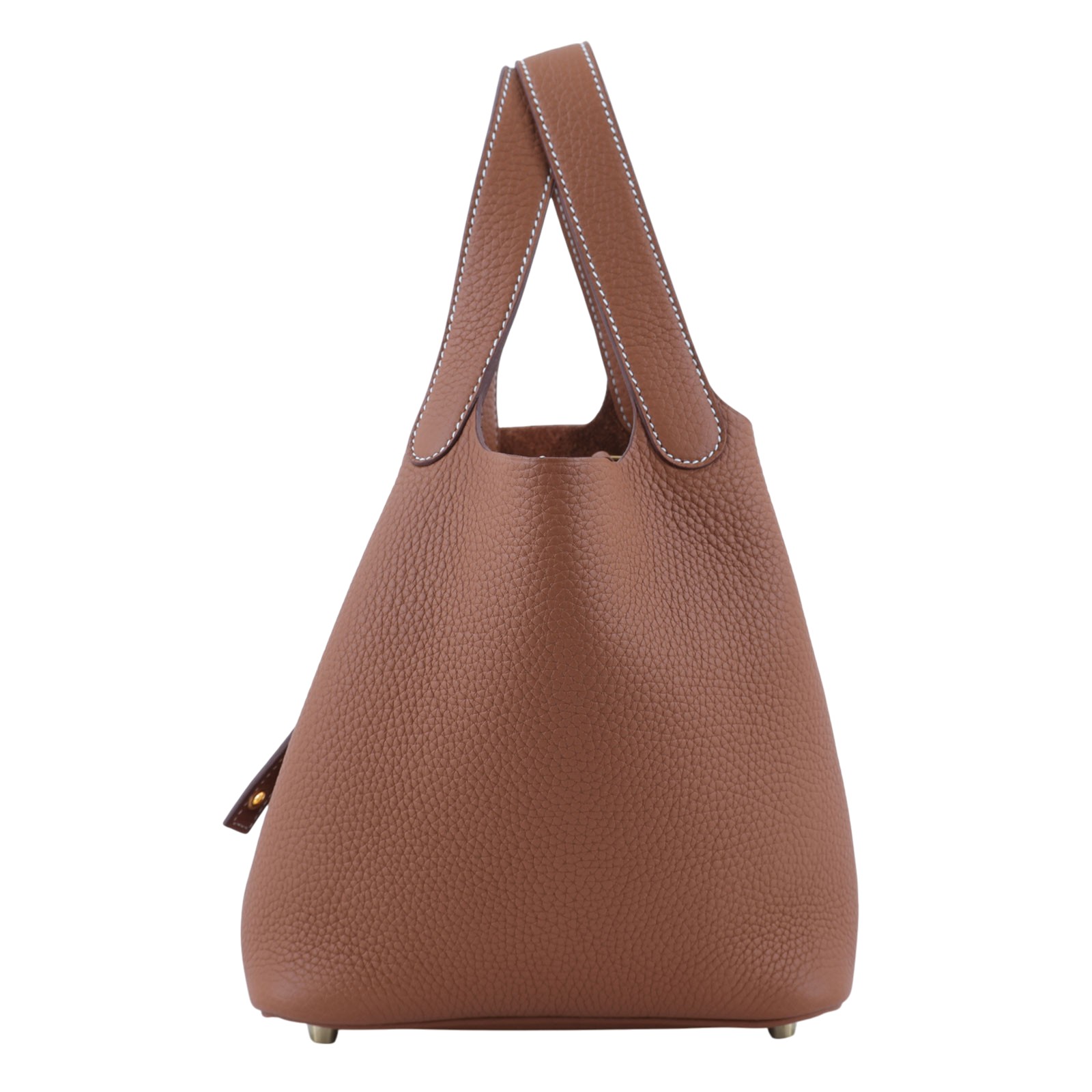 愛馬仕 Hermes Picotin Lock 18 菜籃子包 H056289 /K刻 金棕PICOTIN18 原廠盒子/防塵袋/鎖組