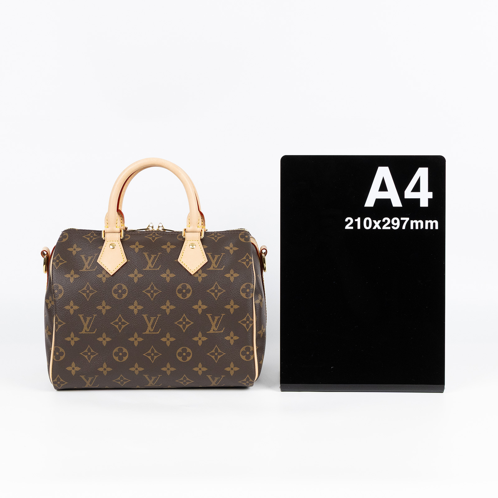 路易威登 LOUIS VUITTON Speedy Bandoulière 25  波士頓包 手提包 經典帆布 M46977 晶片款  防塵袋/背帶/鎖組