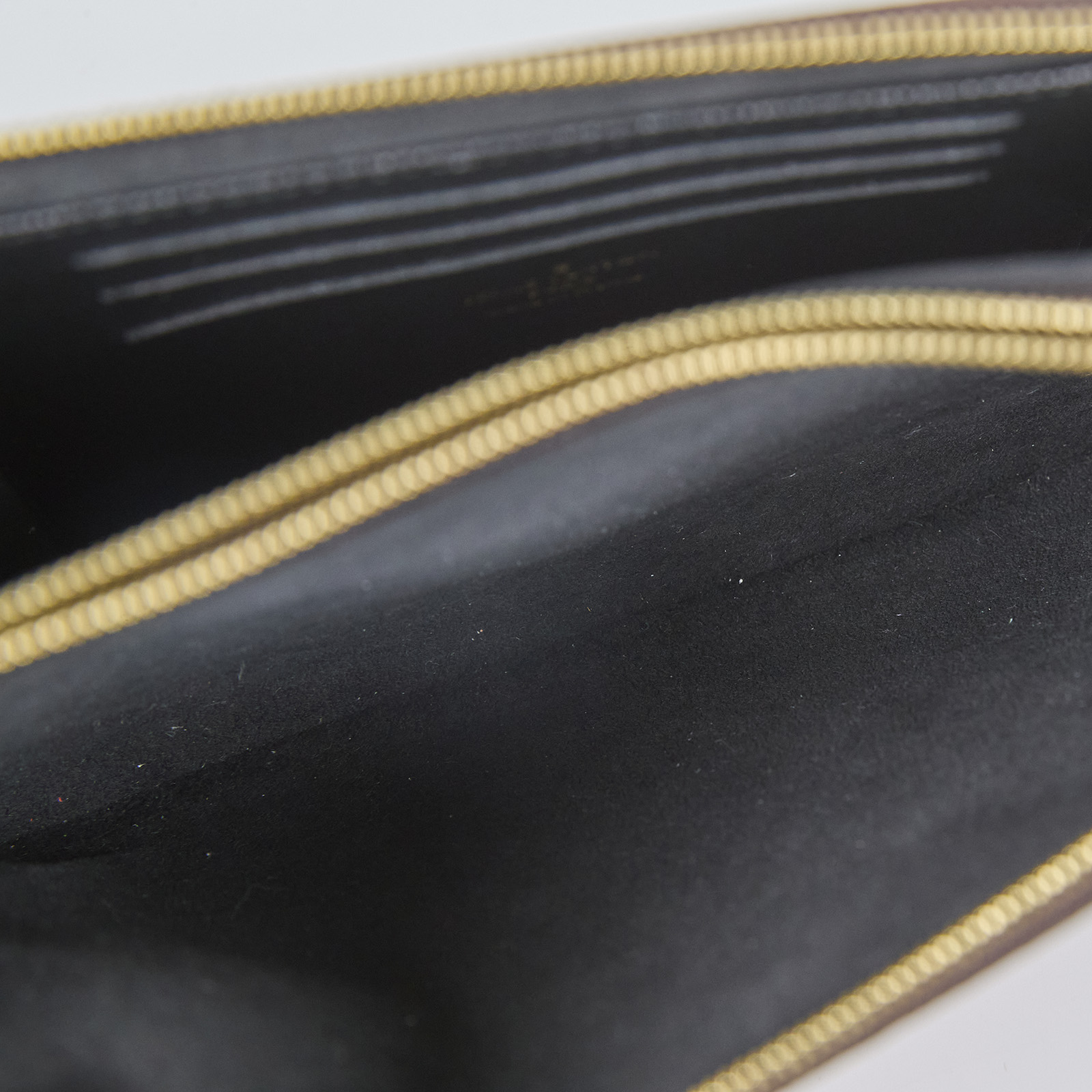 路易威登 LOUIS VUITTON Double Zip Pochette Reverse 帆布 多夾層手拿 斜背包 M69203 晶片款  防塵袋