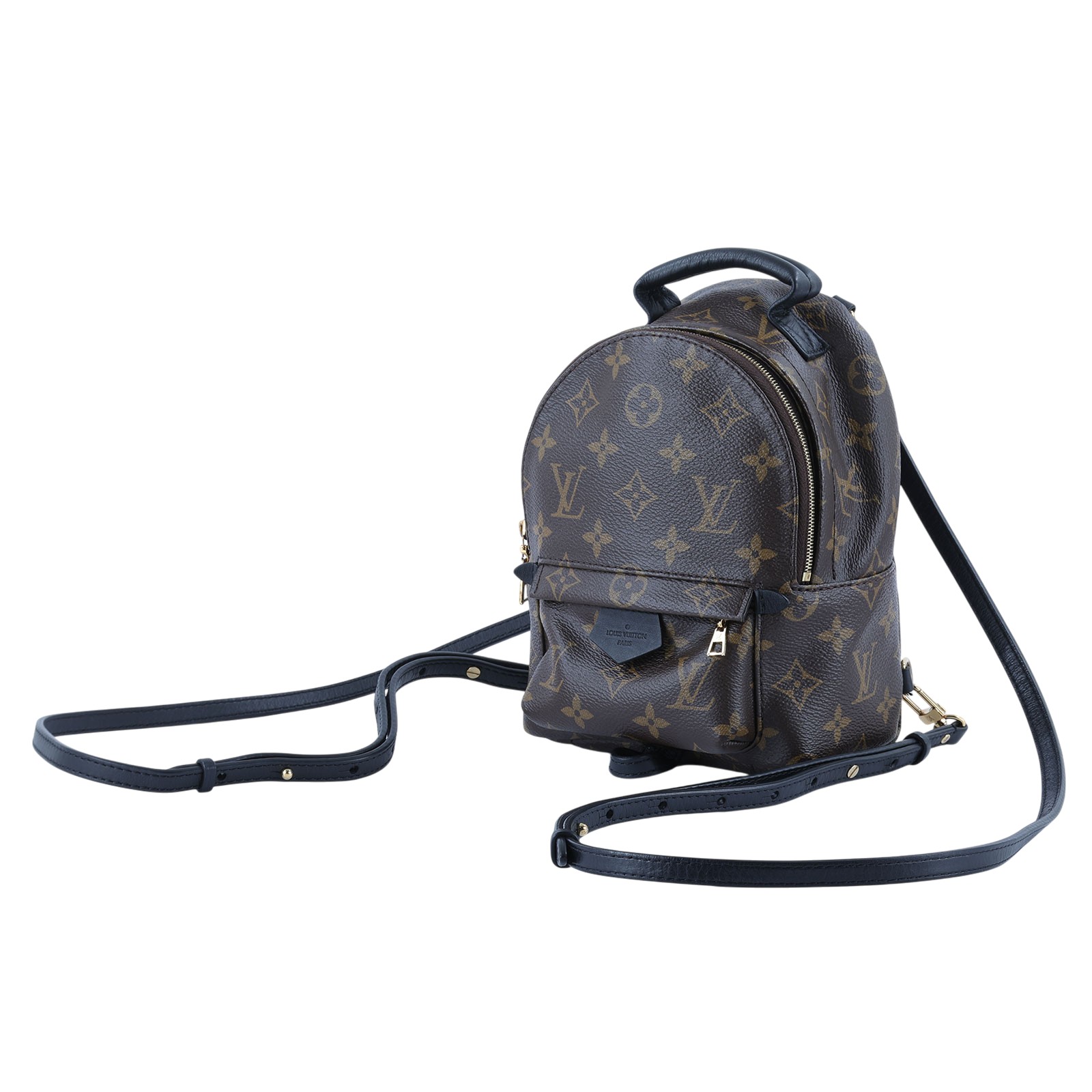 路易威登 LOUIS VUITTON Palm Springs Mini 迷你 後背包 M44873 晶片款  原廠盒子/防塵袋