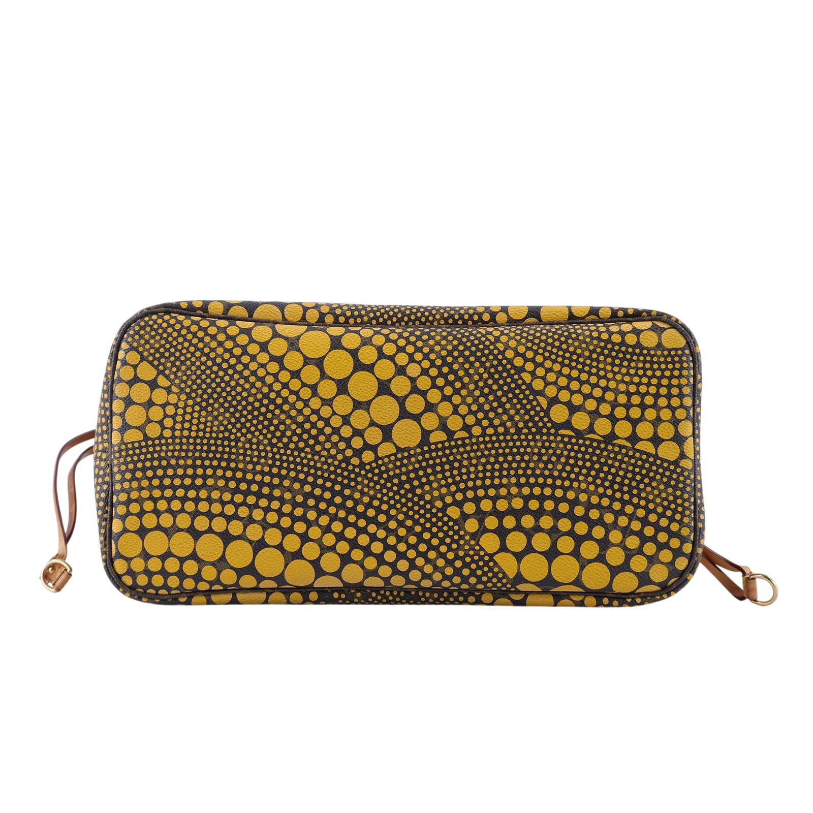 路易威登 LOUIS VUITTON Neverfull MM 托特包 草間彌生 聯名 M40685 黃LV X YK NEVERFULL MM 防塵袋