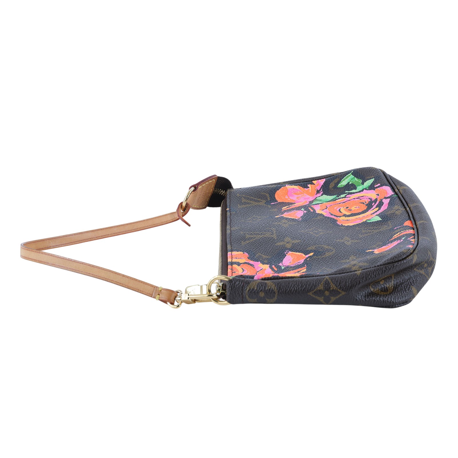 路易威登 LOUIS VUITTON Pochette Accessoires 手提包 M48615 原花玫瑰麻將包 無附屬品