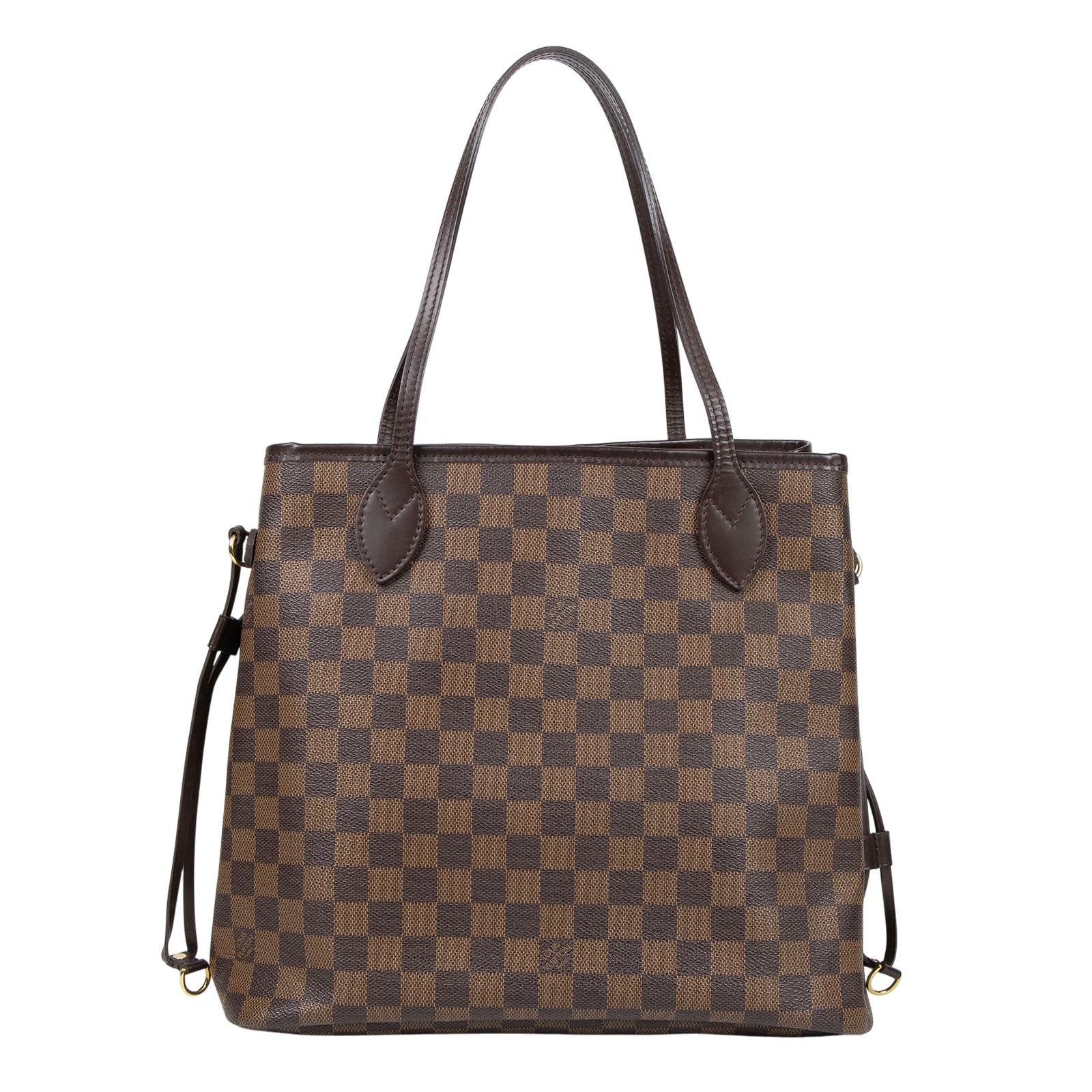 路易威登 LOUIS VUITTON 棕棋盤 Neverfull MM 托特包 N51105 棕棋盤格NEVERFULL MM舊版 防塵袋/購買證明