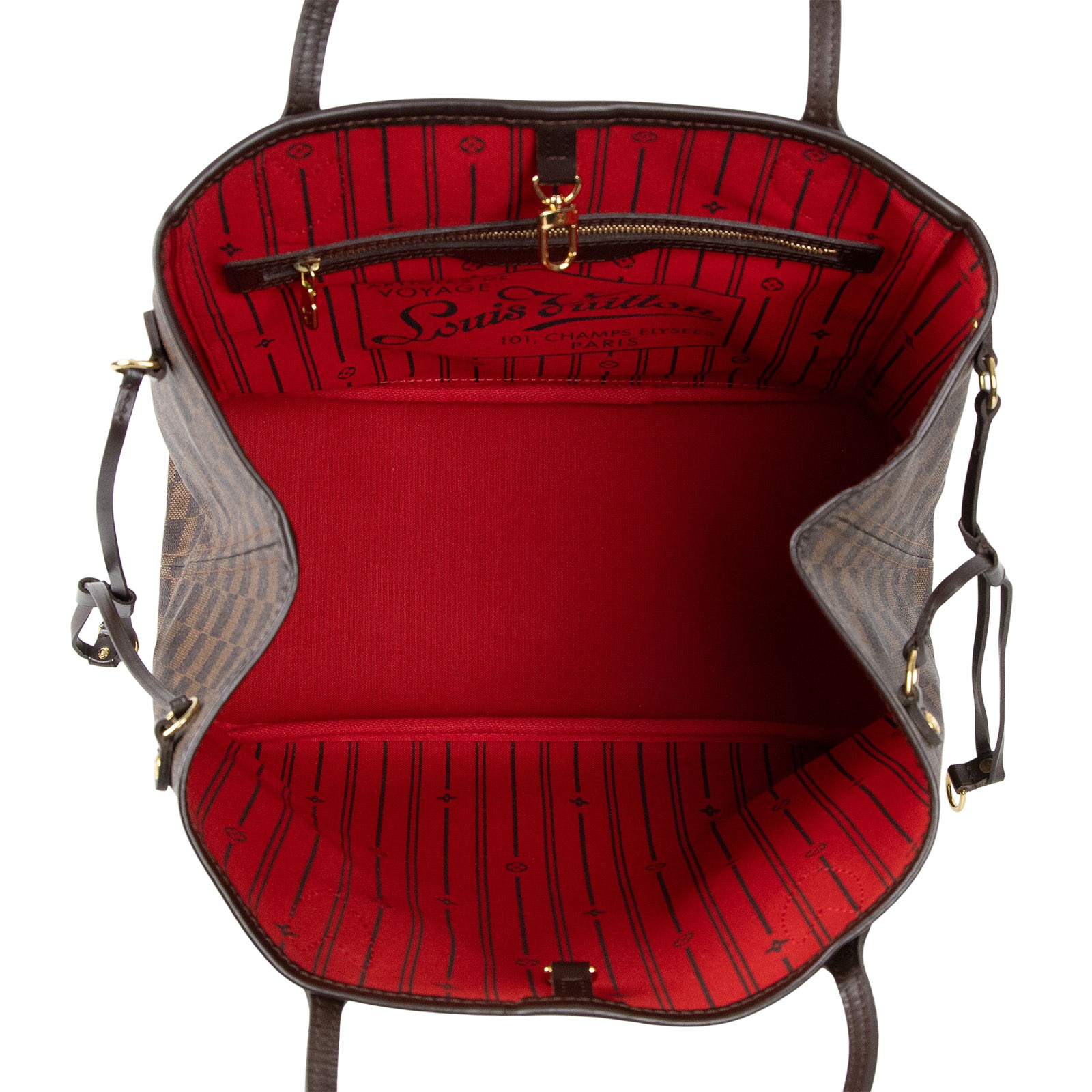 路易威登 LOUIS VUITTON 棕棋盤 Neverfull MM 托特包 N51105 棕棋盤格NEVERFULL MM舊版 防塵袋/購買證明